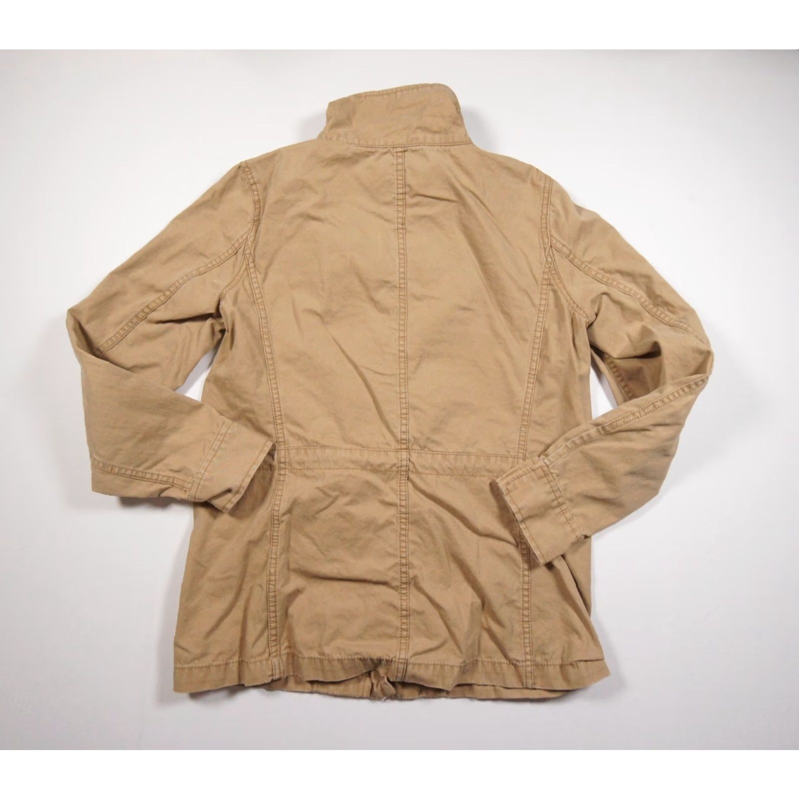 Madewell VINTAGE Madewell Jacket Women’s Medium Cotton Outdoor Casual Military Zip Down Fall Spring SummerWinter Size M / US 6-8 / IT 42-44 - 4 Thumbnail