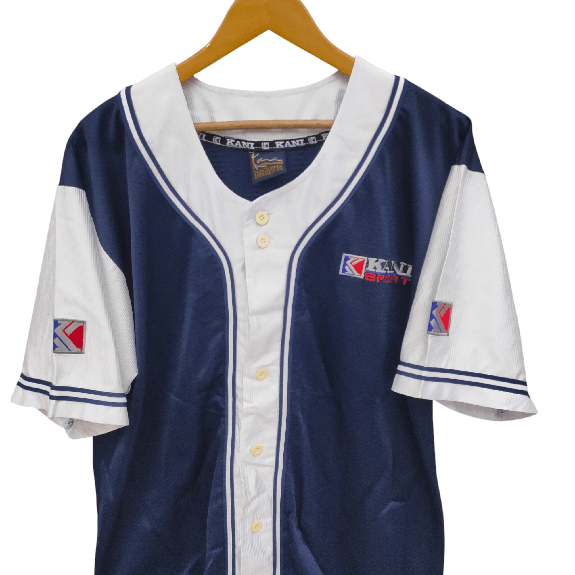 Karl Kani × Vintage 90s Kani Sport USA Jersey Medium Vintage Karl Kani Hip Hop Size US M / EU 48-50 / 2 - 3 Thumbnail