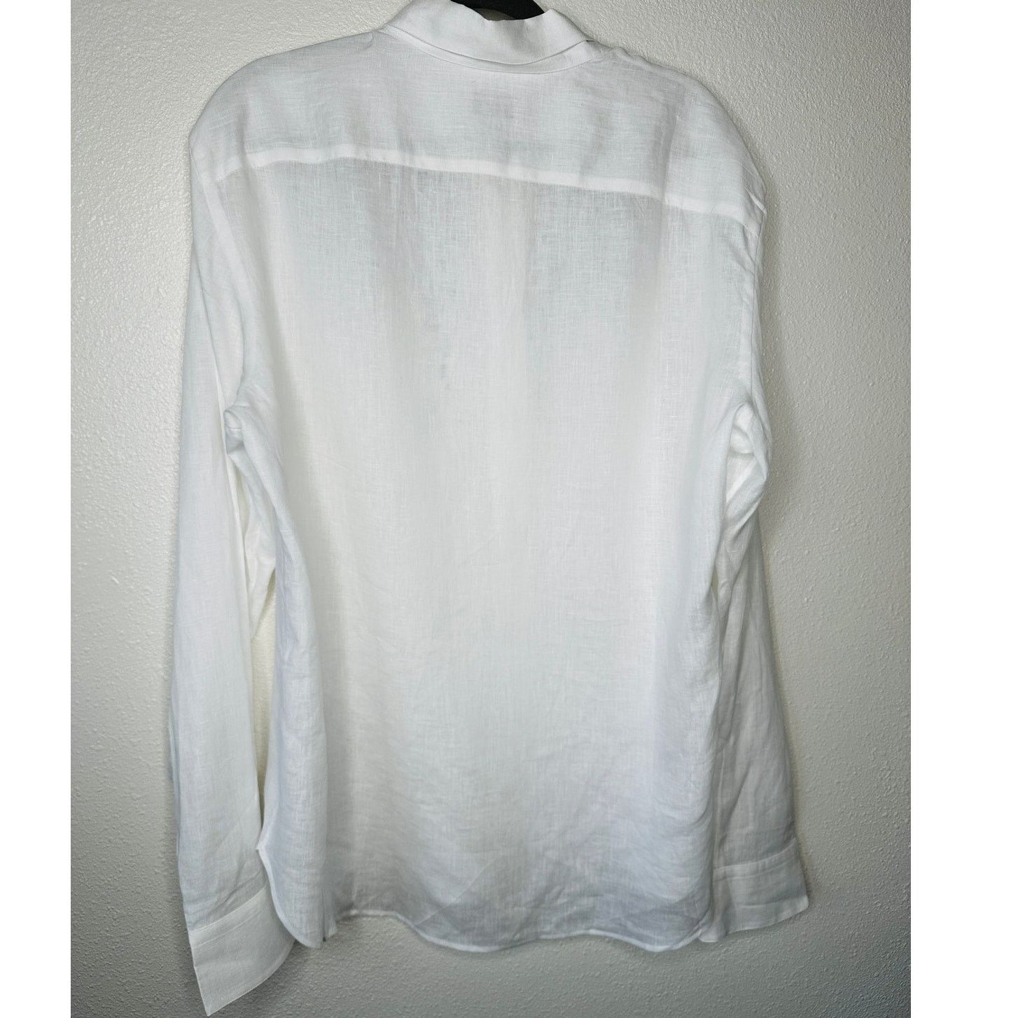 Other 100% Capri White Dust Blue Embroidered Pebble Rock Shirt XXL Size US XXL / EU 58 / 5 - 6 Thumbnail