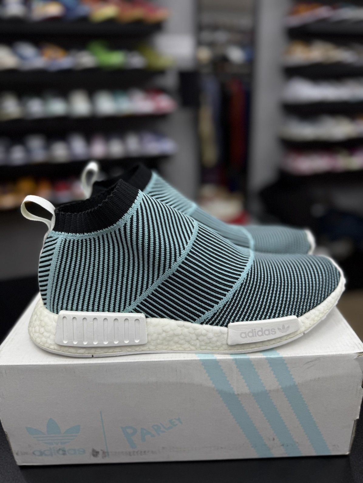 Adidas Adidas NMD CS1 Parley Blue Spirit (AC8597) Size 11 Size US 11 / EU 44 - 2 Thumbnail