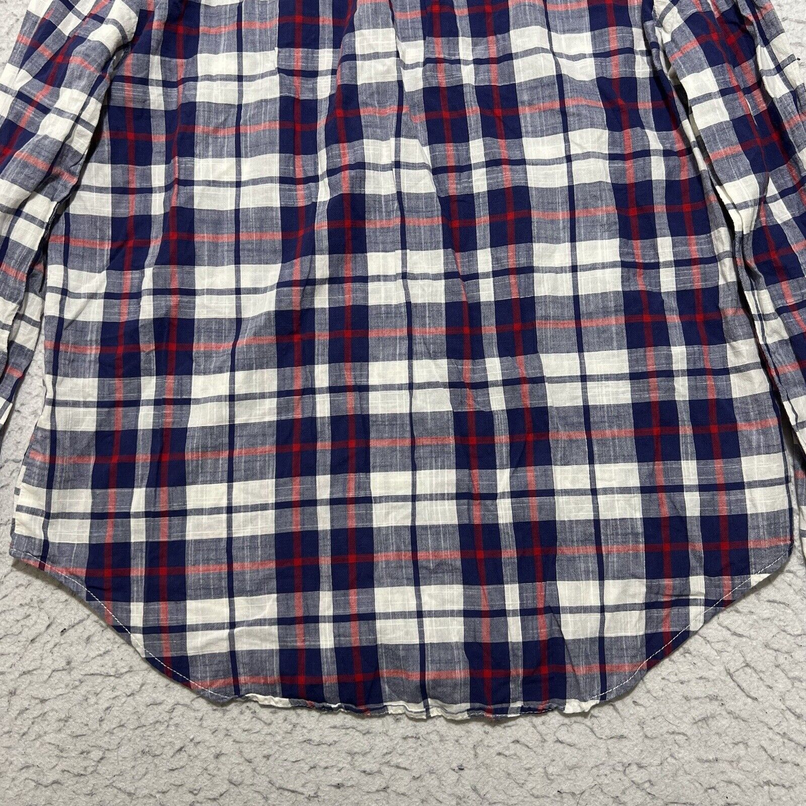 J.Crew J. Crew Boy Fit Plaid Gauze Button Flannel Long Sleeve Shirt Size M / US 6-8 / IT 42-44 - 12 Thumbnail