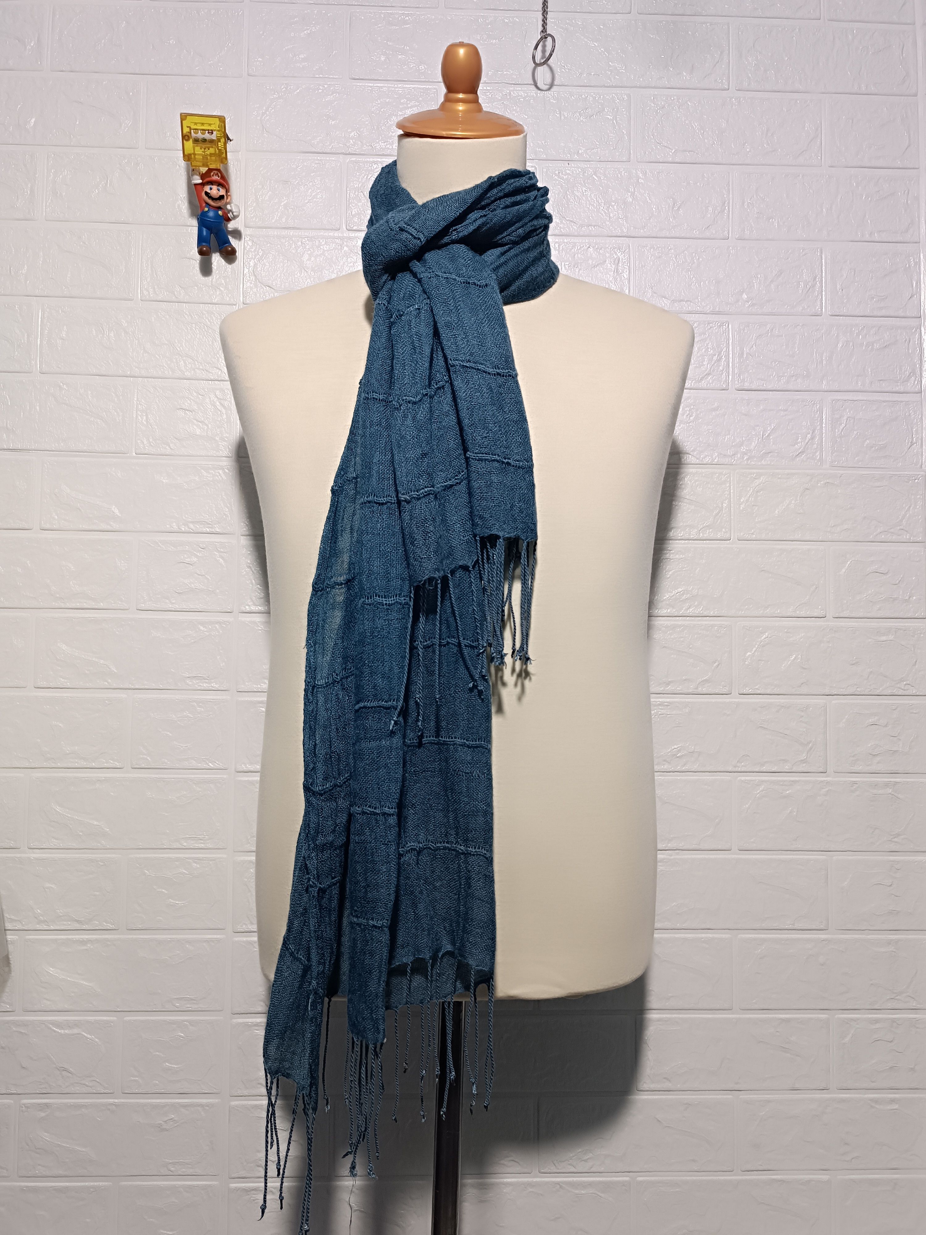 Other Thin Blue Scraf Size ONE SIZE - 1 Thumbnail