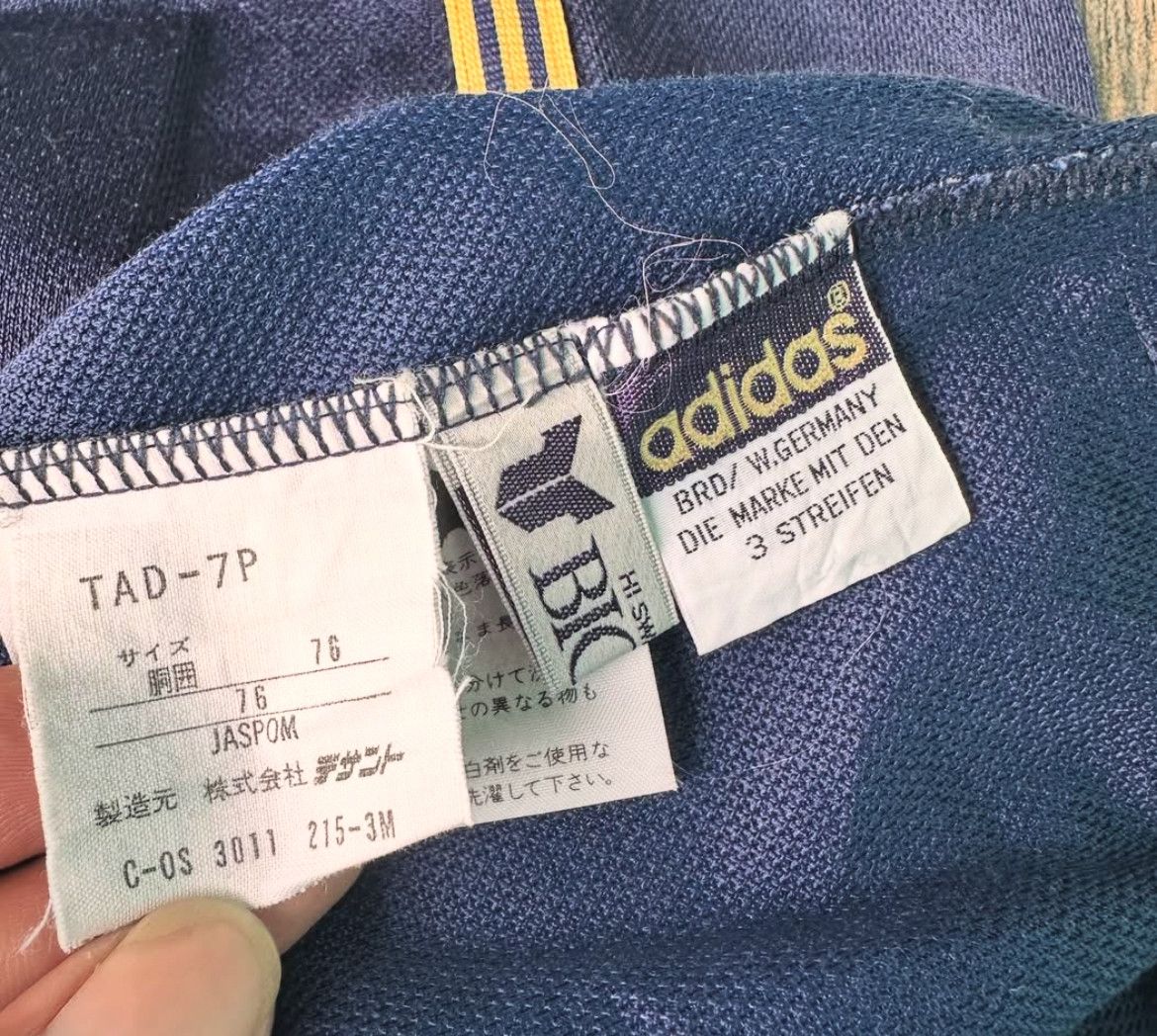 Adidas Vintage 90s Adidas Firebird W.Germany Stripe Taped Pants Size US 32 / EU 48 - 6 Thumbnail