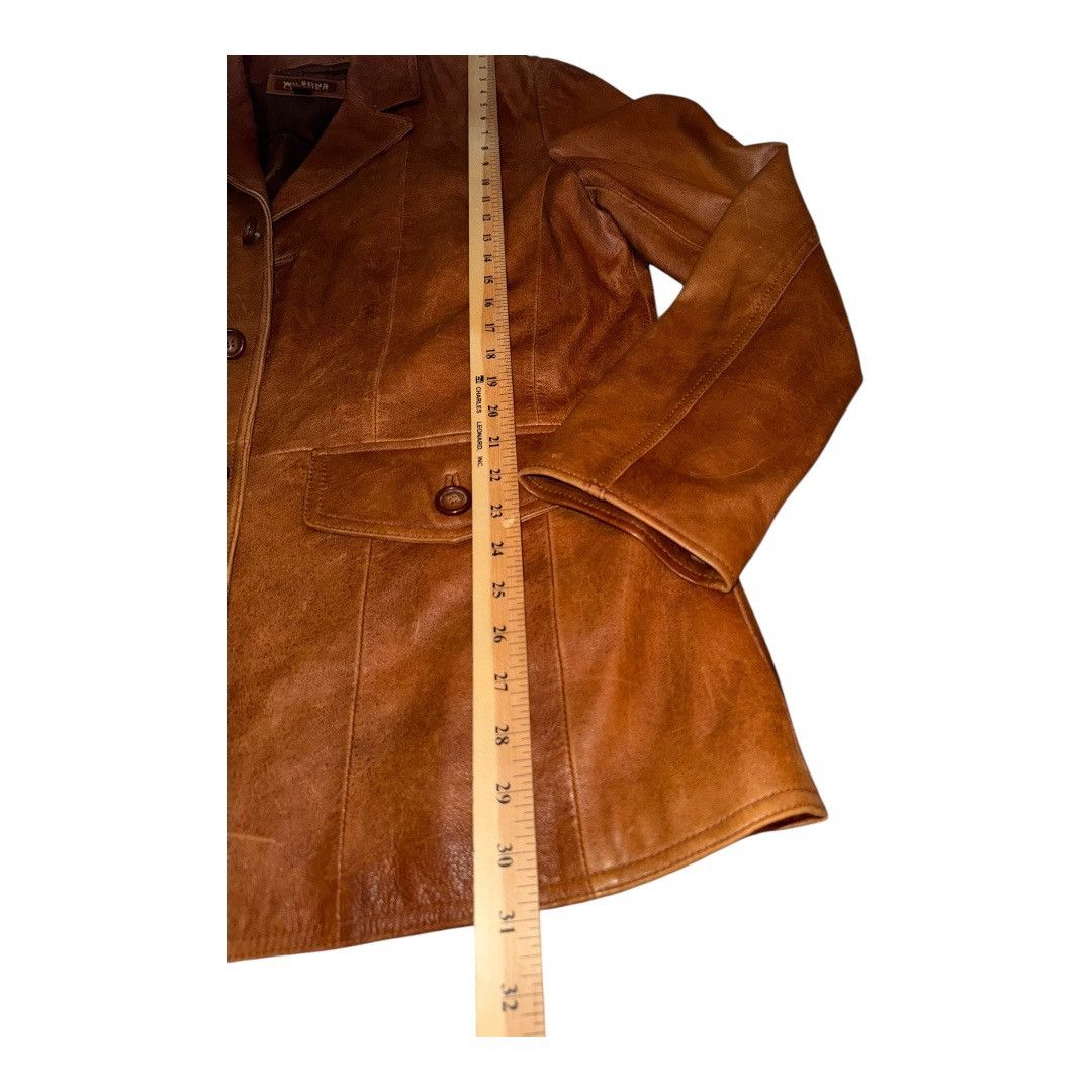 Wilsons Leather VTG Wilson’s Leathers Carmel leather collared jacket size XL Size XL / US 12-14 / IT 48-50 - 6 Thumbnail