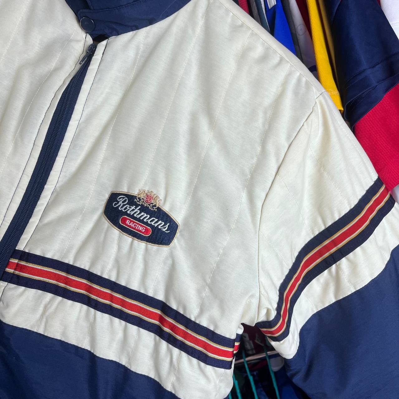 Vintage Vintage 80s Rothmans Racing Team F1 Motorcycle Jacket Size US M / EU 48-50 / 2 - 5 Thumbnail