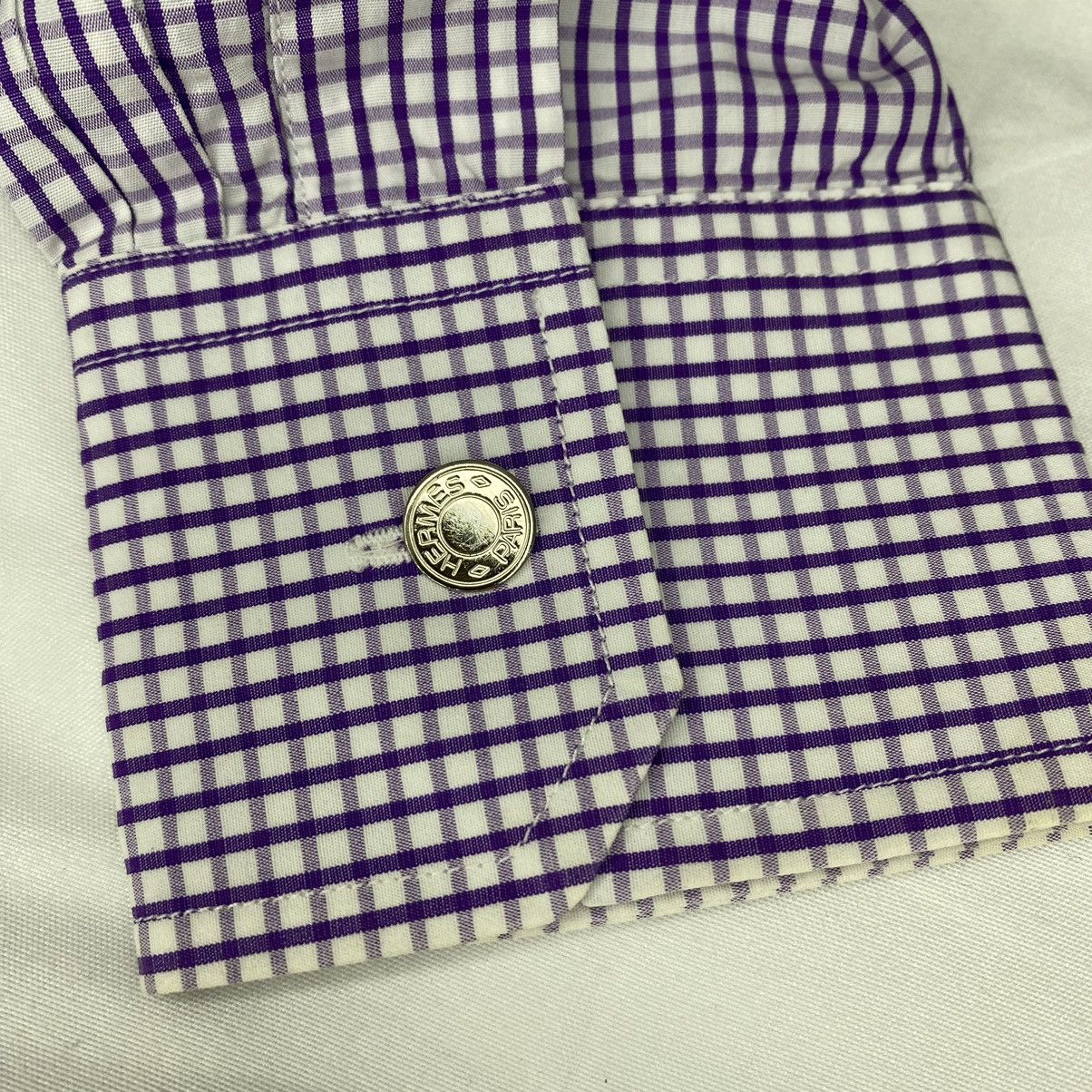 Hermes Hermes Button Down Shirt Size US M / EU 48-50 / 2 - 8 Thumbnail