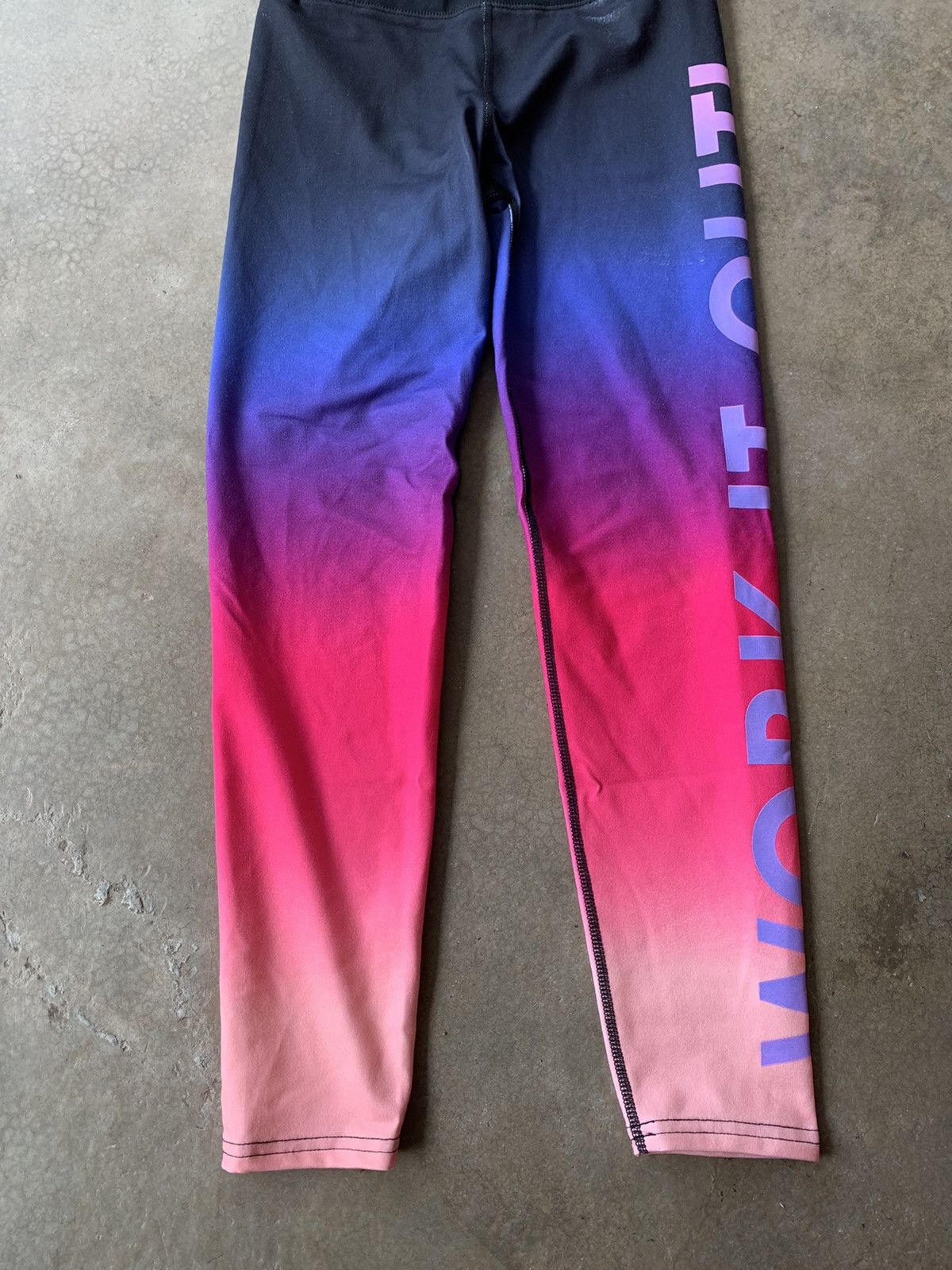 Gap Steals! Gap Fit Multi Color Yoga Legging Pants Size 22" - 6 Thumbnail