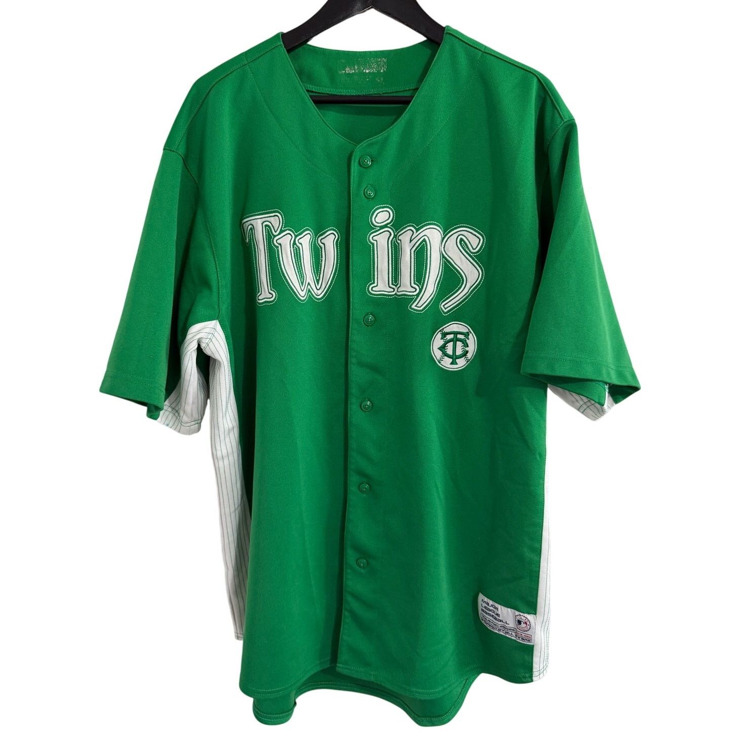 MLB Minnesota Twins Stitched Green Baseball Jersey Size XL Size US XL / EU 56 / 4 - 1 Thumbnail