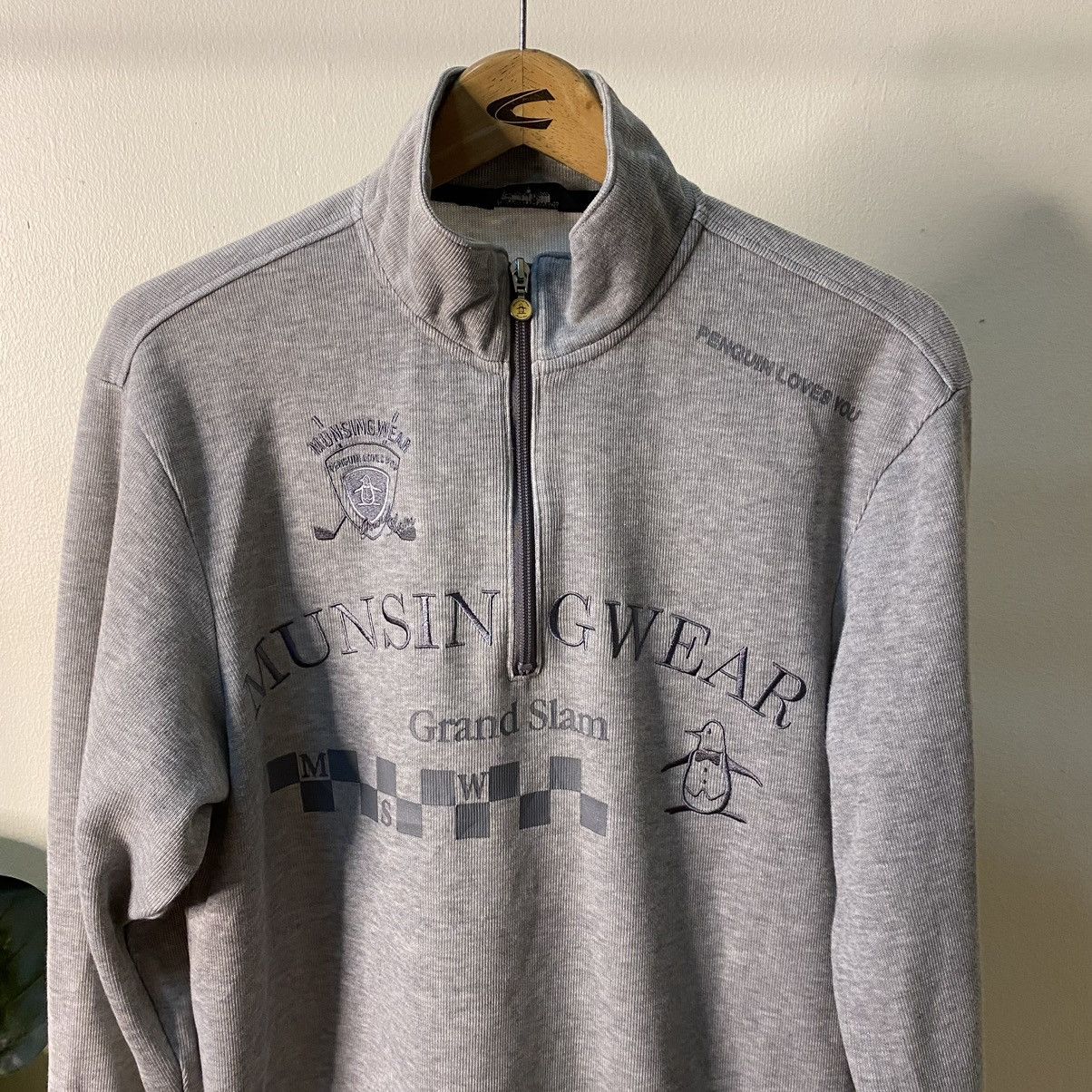 Grand Slam × Vintage Vintage Mungsingwear by Grandslam Half Zipper Sweatshirt Size US M / EU 48-50 / 2 - 2 Thumbnail