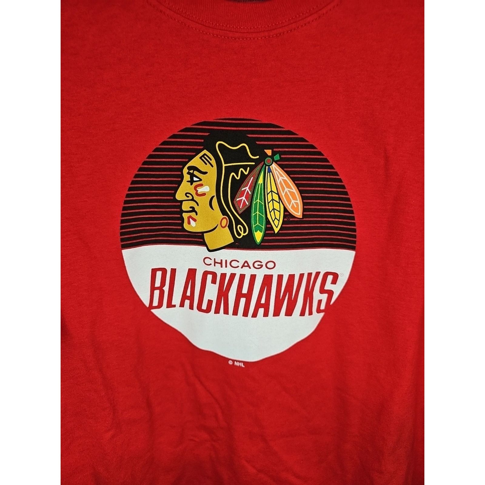 NHL NHL Chicago Blackhawks Hockey T-Shirt Men's Size XL Logo NWT Size US XL / EU 56 / 4 - 2 Thumbnail