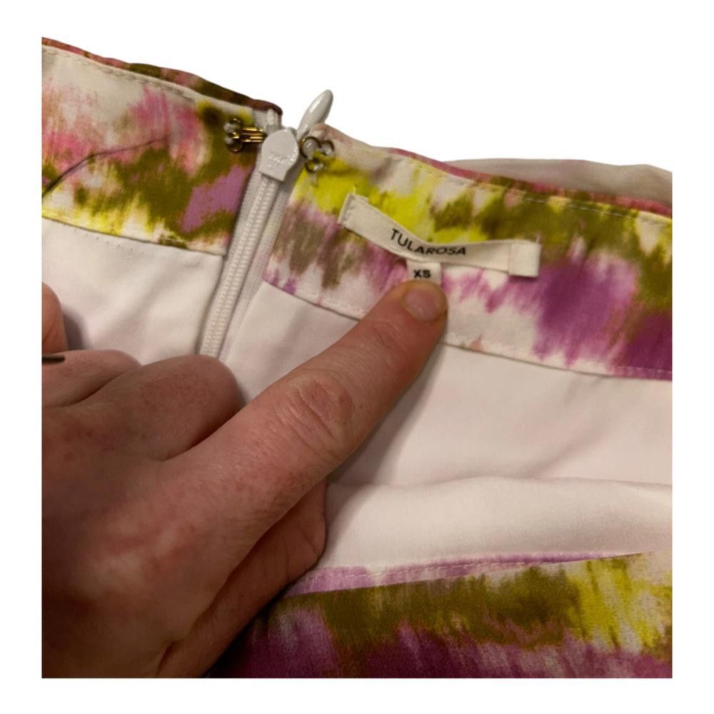 Designer Tularosa l Hayes Skirt In Orchid Tie Dye Size XS Size 26" / US 2 / IT 38 - 8 Thumbnail