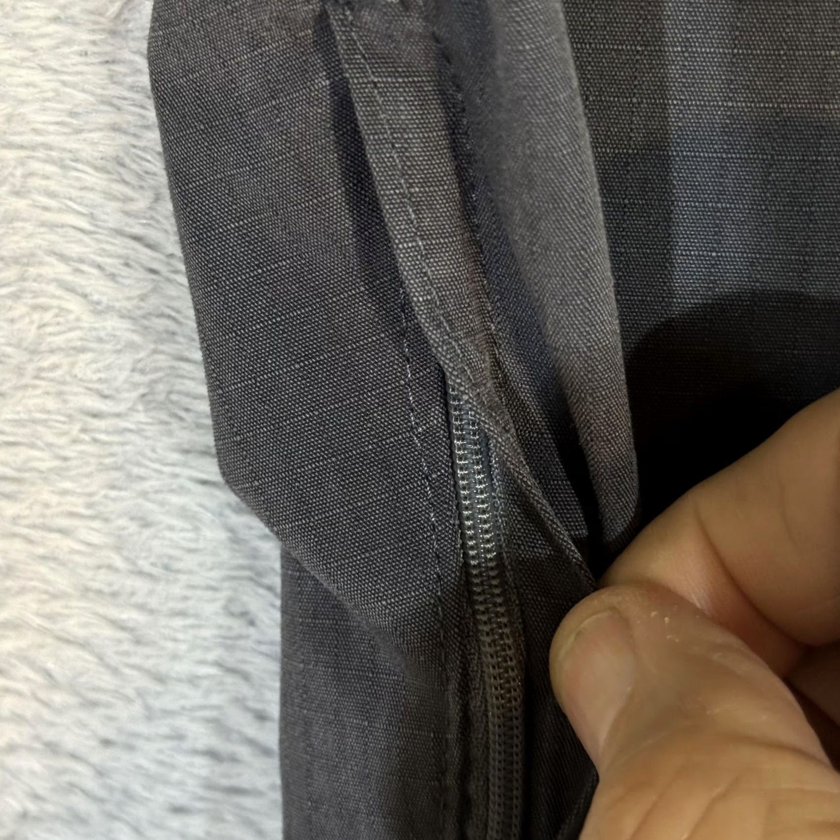 Carhartt Carhartt Mens 34x30 Gray Ripstop Relaxed Fit Workwear Cargo Pants Size US 34 / EU 50 - 6 Thumbnail