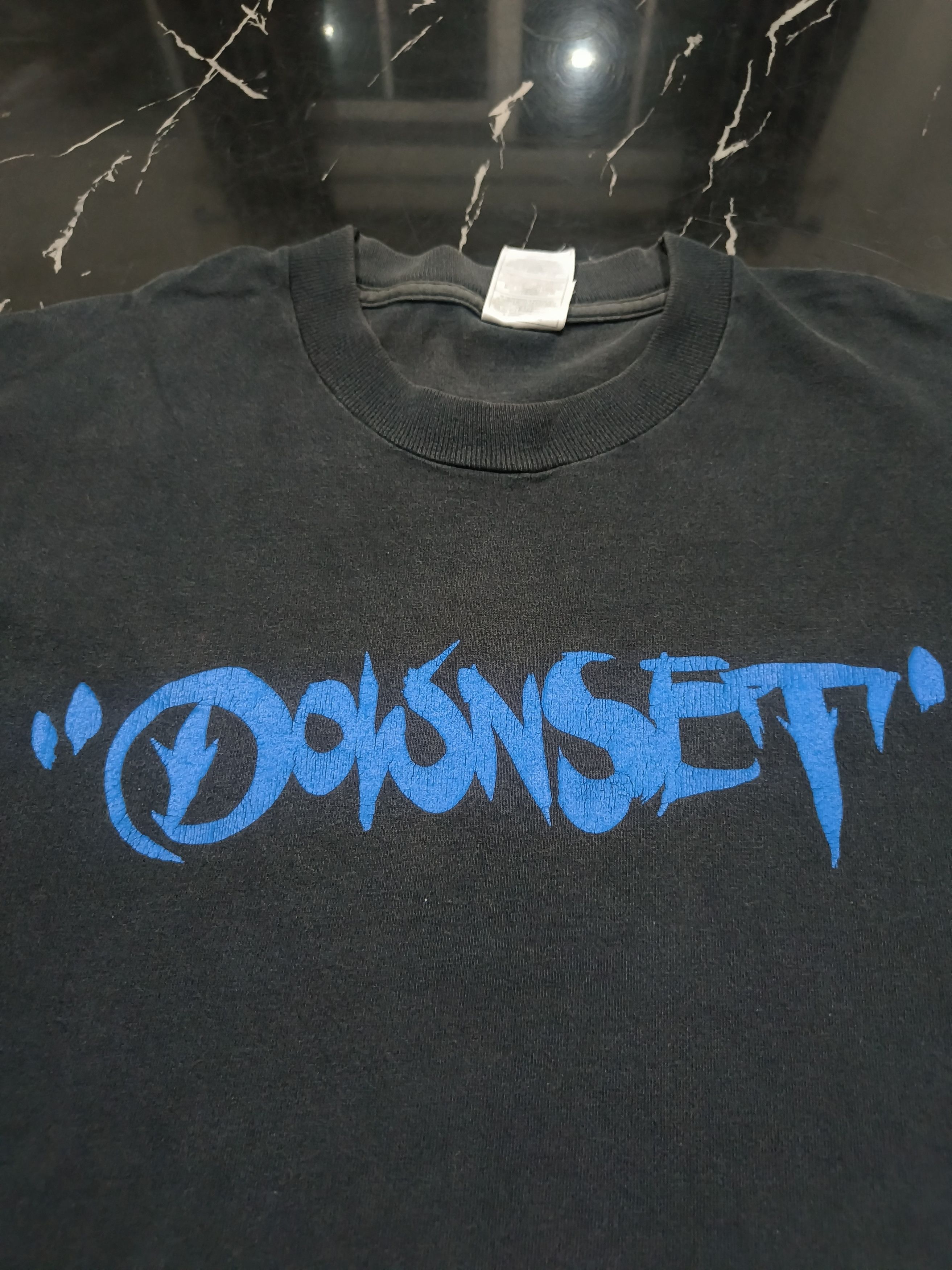 Band Tees Vintage 90s Downset "do we speak a dead language?" Shirt Size US XL / EU 56 / 4 - 2 Thumbnail