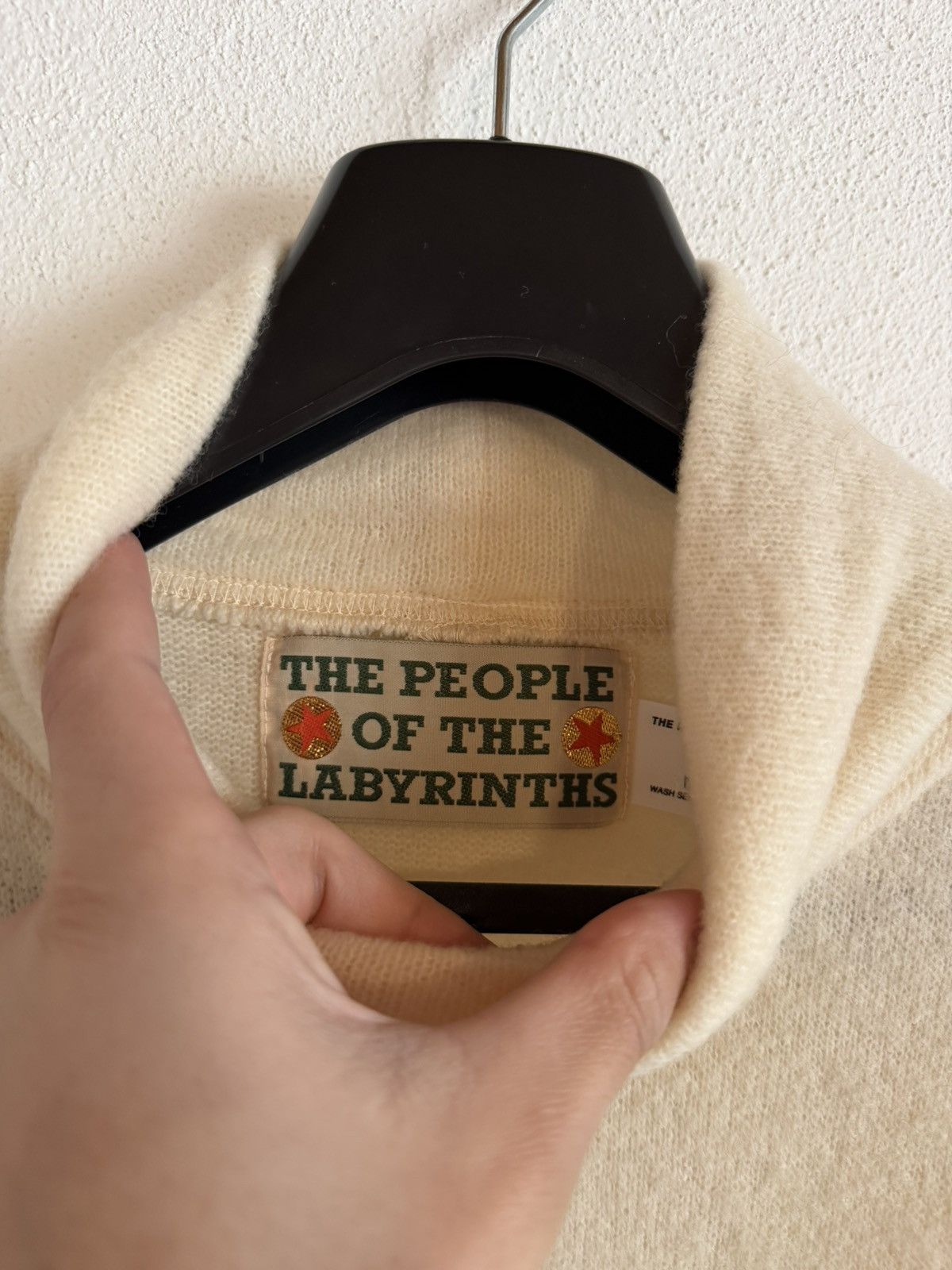 The People Of The Labyrinths The People Of the Labyrinths Rare Streetwear Holland Wool Un Size US XL / EU 56 / 4 - 6 Thumbnail