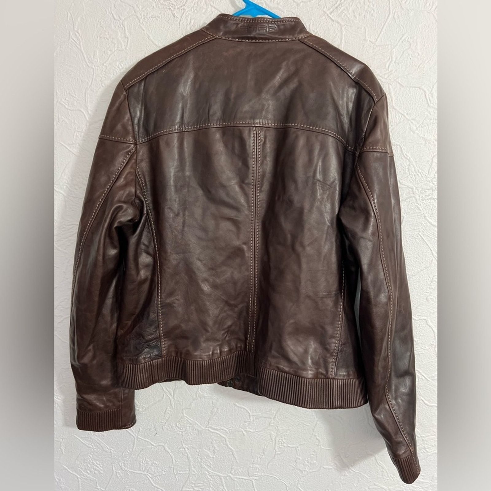 Etro Etro Men's Lambskin Biker Bomber Jacket US XL Made in Italy Size US XL / EU 56 / 4 - 2 Thumbnail