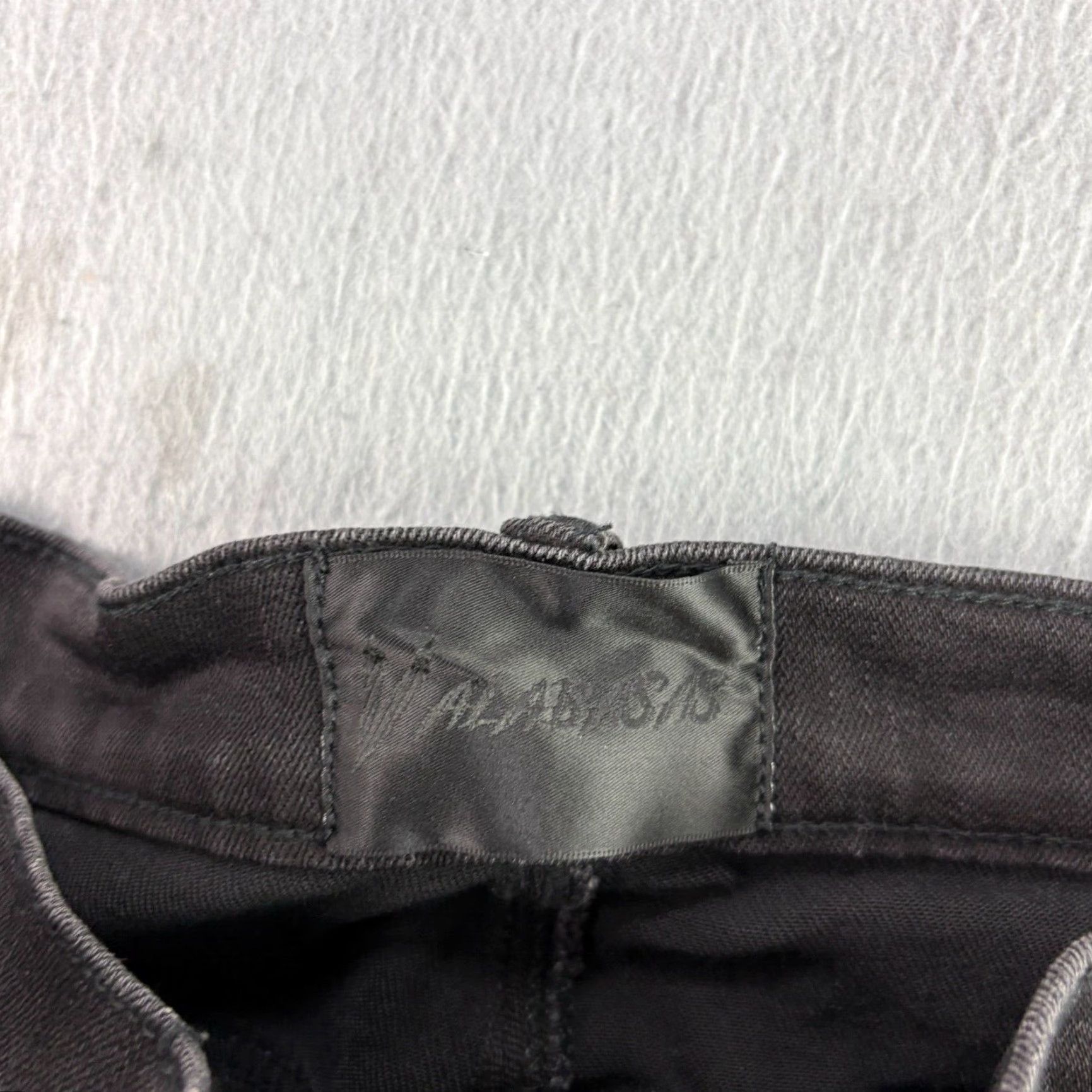Valabasas Jeans Mens 40x32 Black Distressed Slim Fit Denim Hip Hop NEW