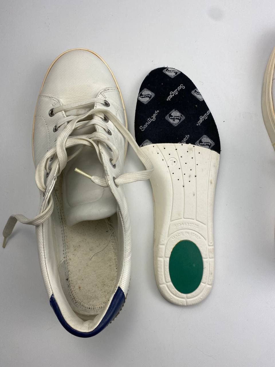Dolce & Gabbana × Vintage DOLCE GABBANA MENS LEATHER SNEAKERS CASUAL SHOES Size US 7 / EU 40 - 12 Thumbnail