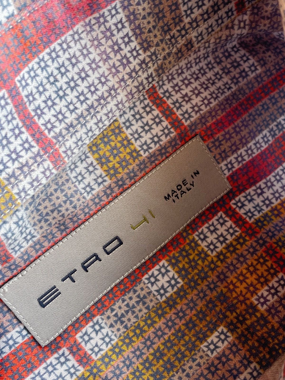 Etro Etro Milano Multicolor Check Shirt Size US M / EU 48-50 / 2 - 8 Thumbnail