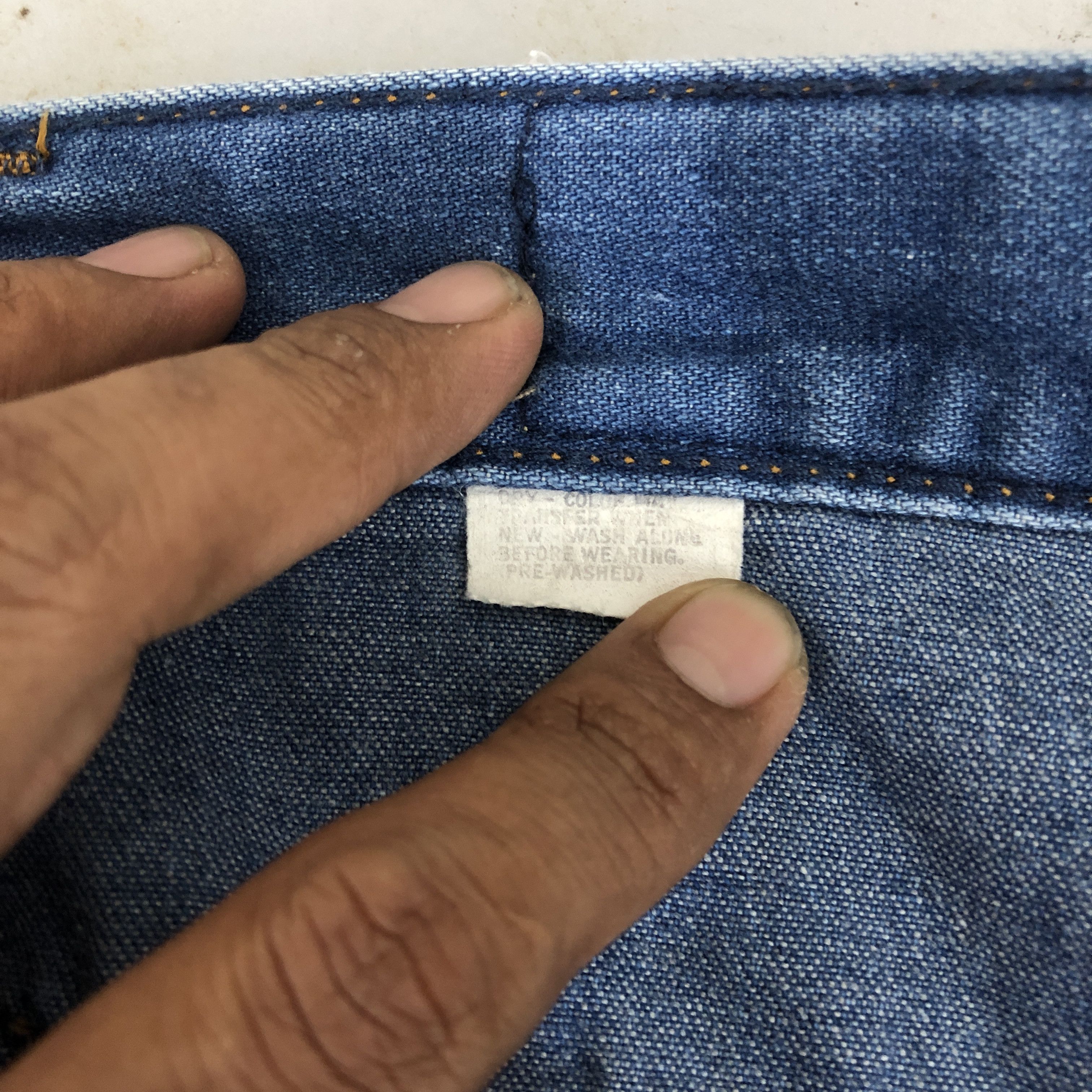 Levi's Vintage 70s Levis #17 Jeans Levis Faded Light Wash Denim Size 28" / US 6 / IT 42 - 6 Thumbnail
