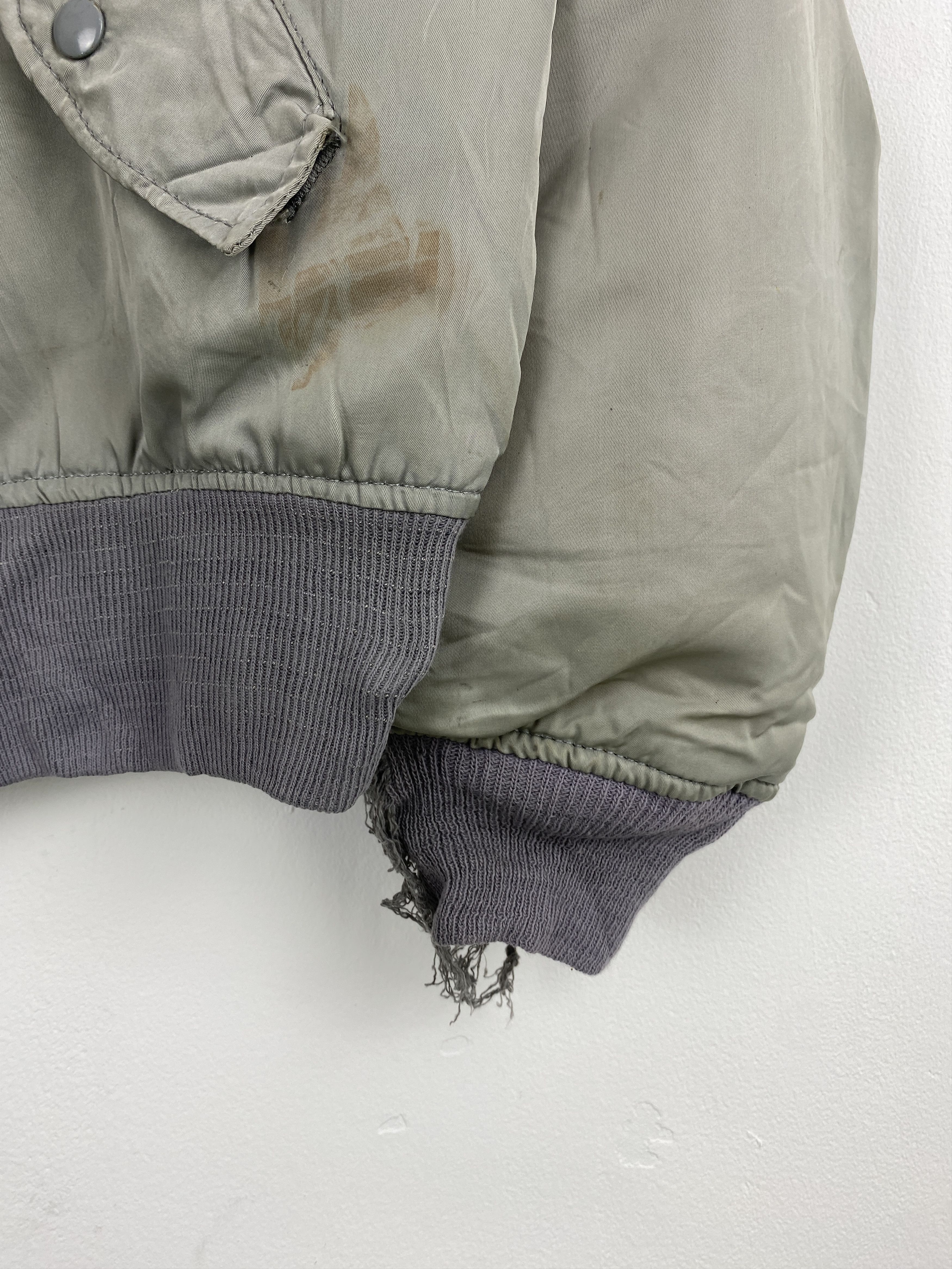 Alpha Industries Vintage 80s Alpha Industries Reversible Bomber J2018 Size US M / EU 48-50 / 2 - 9 Thumbnail