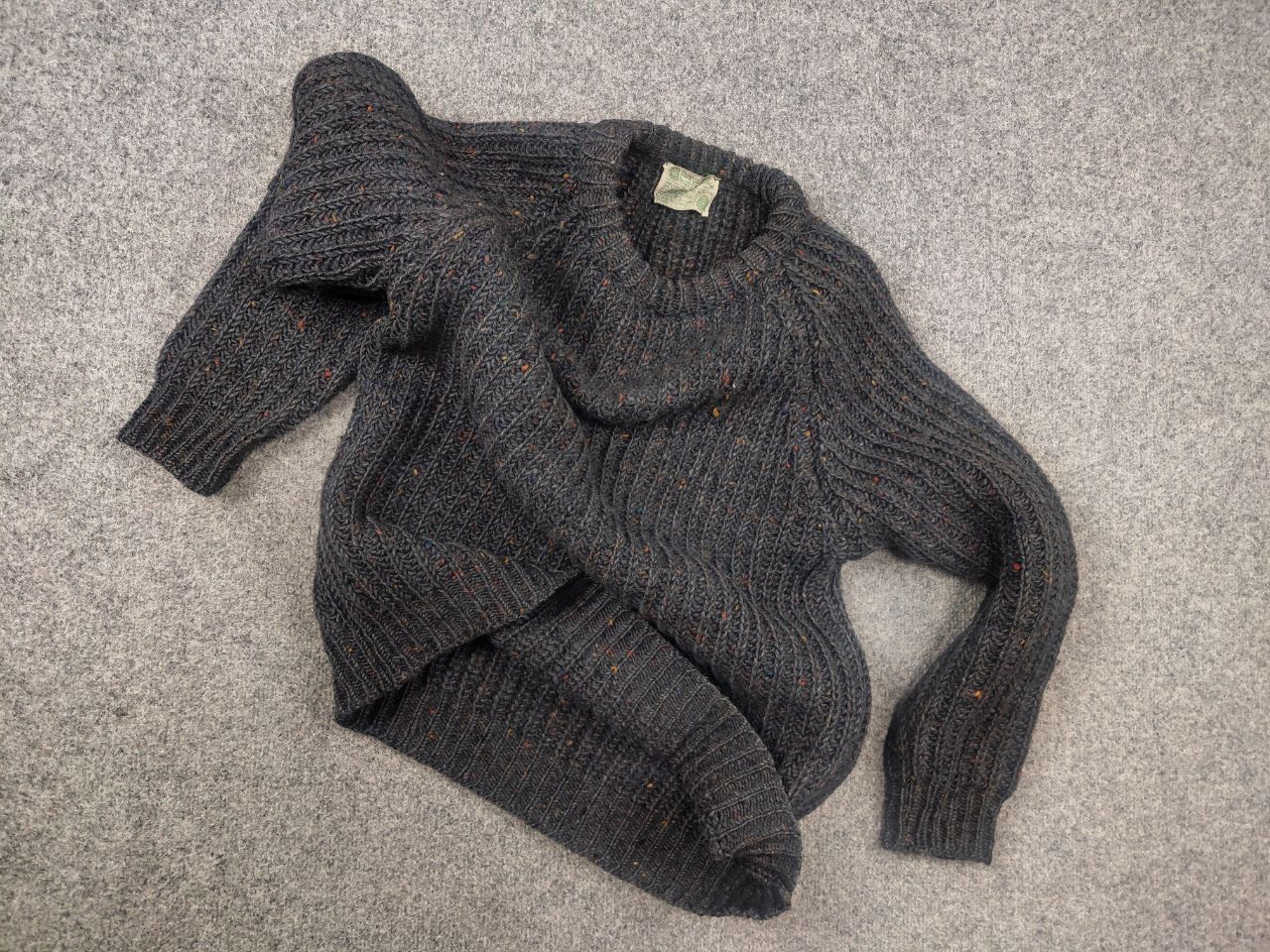 Aran Crafts Vintage 80's Donegal Woollen Knit Wool Sweater Fisherman Size US S / EU 44-46 / 1 - 12 Thumbnail