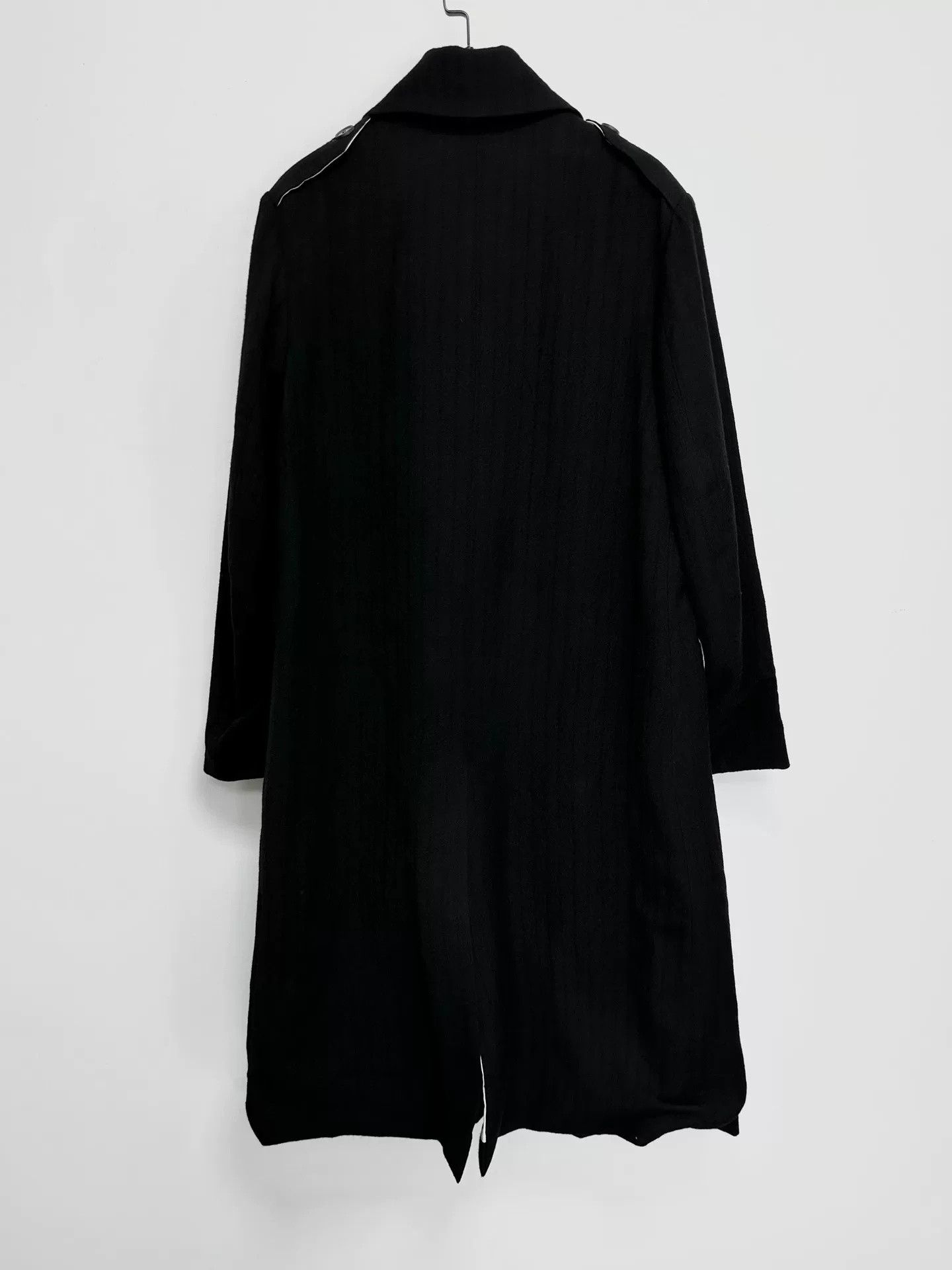 Bergfabel Bergfabel Double-Breasted Wool Long Coat Size US M / EU 48-50 / 2 - 2 Thumbnail
