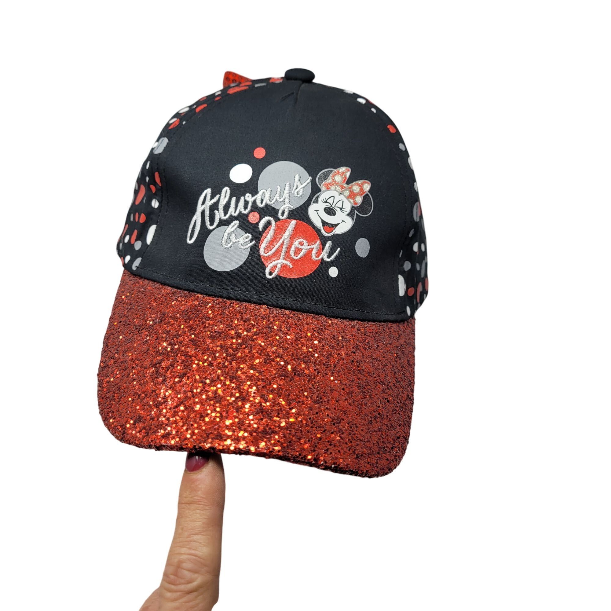 Disney Disney Parks Minnie Mouse Alway Be You Glitter Brim Sequin B Size ONE SIZE - 2 Thumbnail