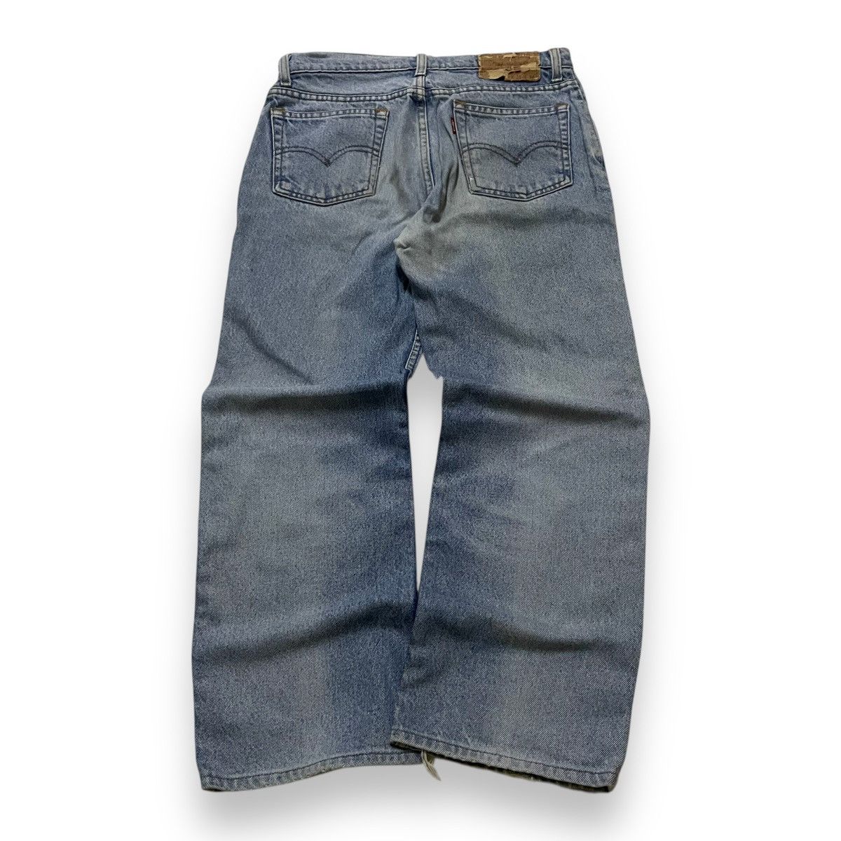 Levi's ORIGINAL BLUE DENIM LEVIS 505 LOOSE CUTTING (30×35) Size US 30 / EU 46 - 8 Thumbnail