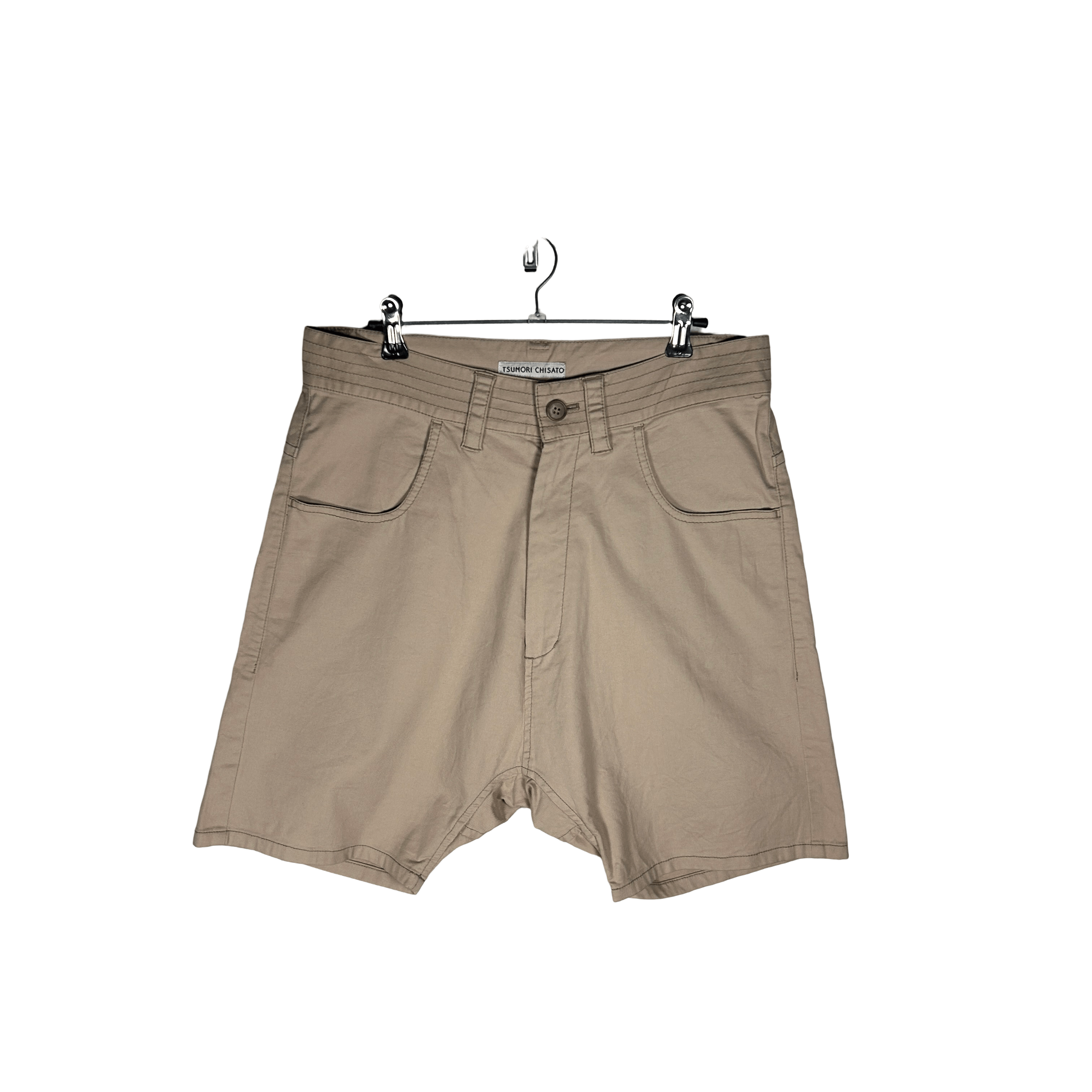 Issey Miyake Tsumori Chisato Dropped Crotch Shorts Jorts Size US 32 / EU 48 - 2 Thumbnail
