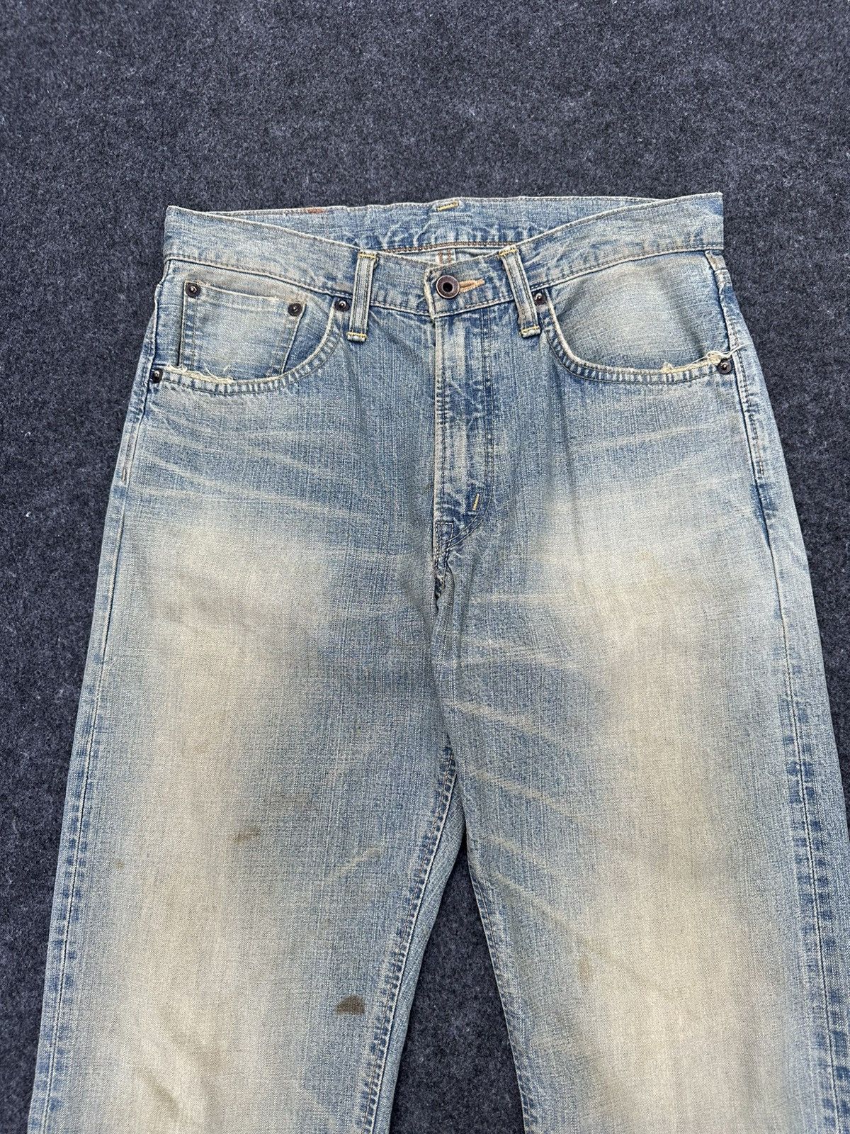 Edwin Vtg Edwin 505zx Selvedge Mudwash Denim 30x31 D8 Size US 30 / EU 46 - 2 Thumbnail