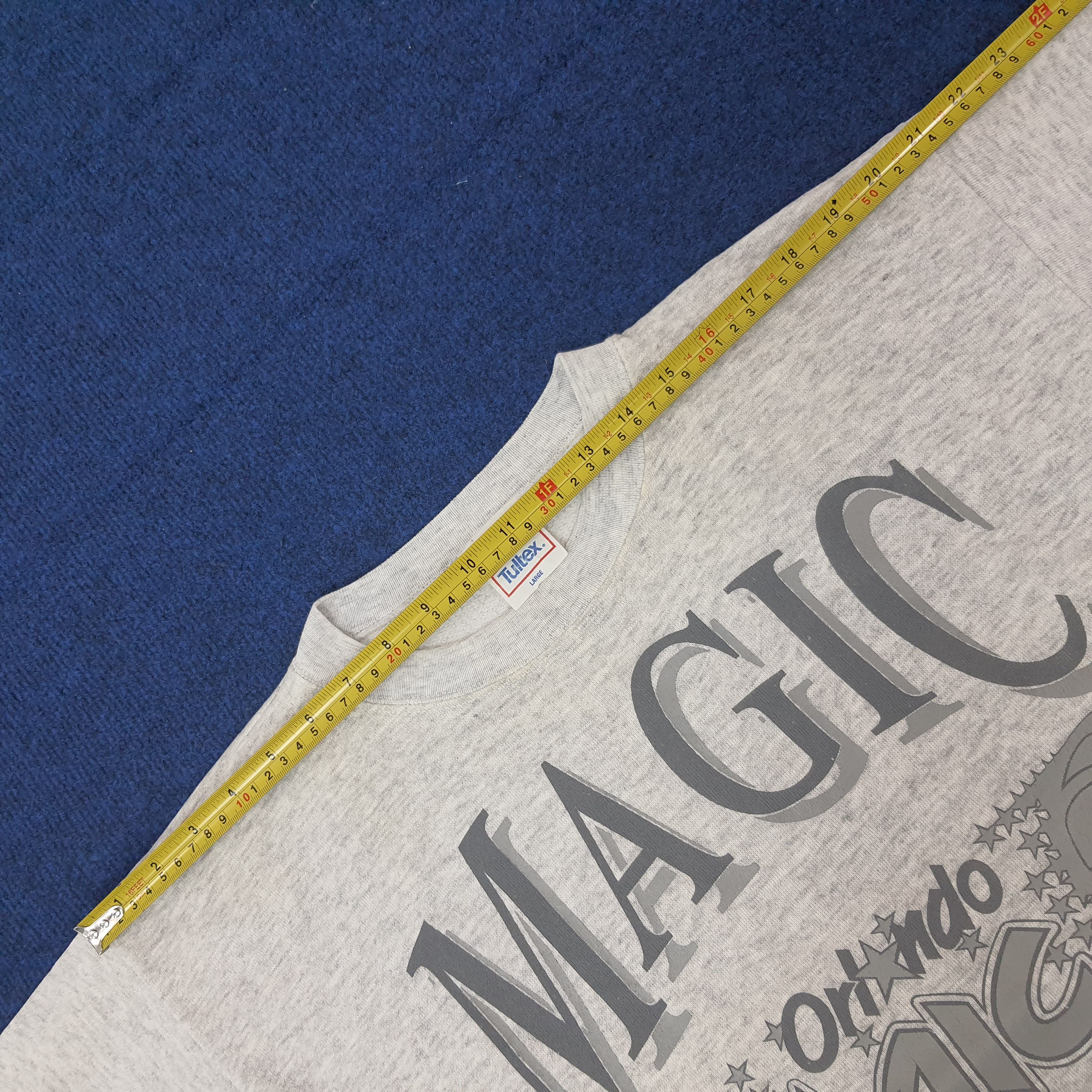 Tultex Vintage Orlando Magic Basketball Team Sweatshirt C257N10 Size US M / EU 48-50 / 2 - 7 Thumbnail