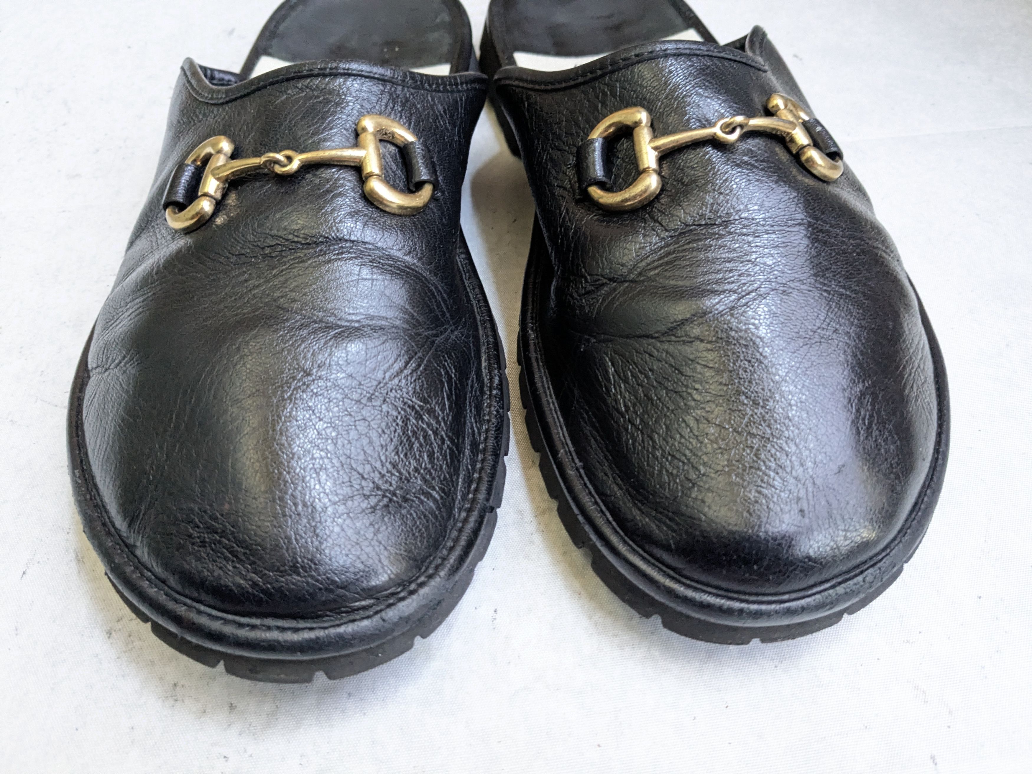 Gucci Gucci Horsebit Loafers Black 12 Leather Slip Ons Size US 12 / EU 45 - 2 Thumbnail