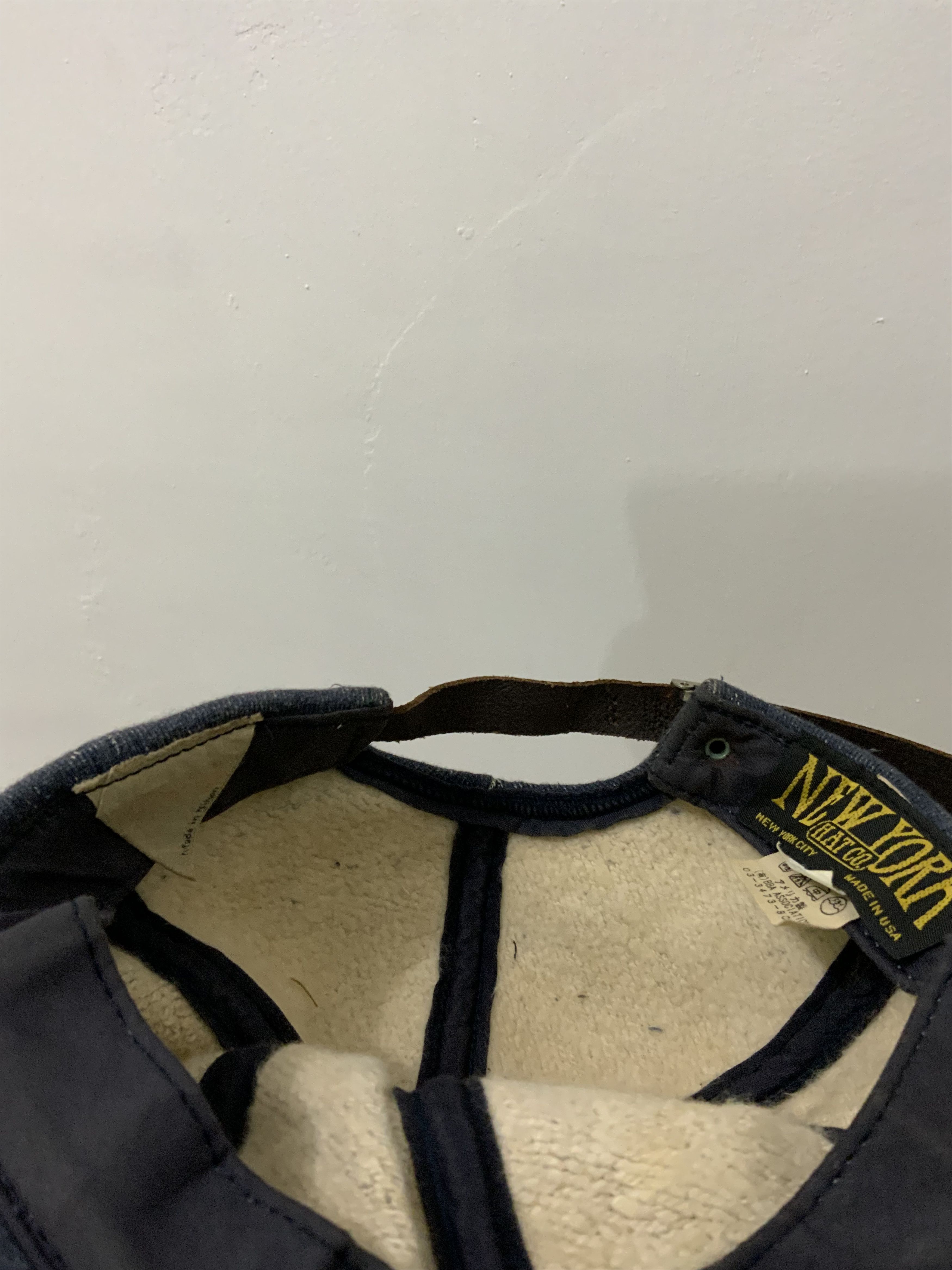 If Only Was True New York Hat & co Indigo Hat Size ONE SIZE - 5 Thumbnail