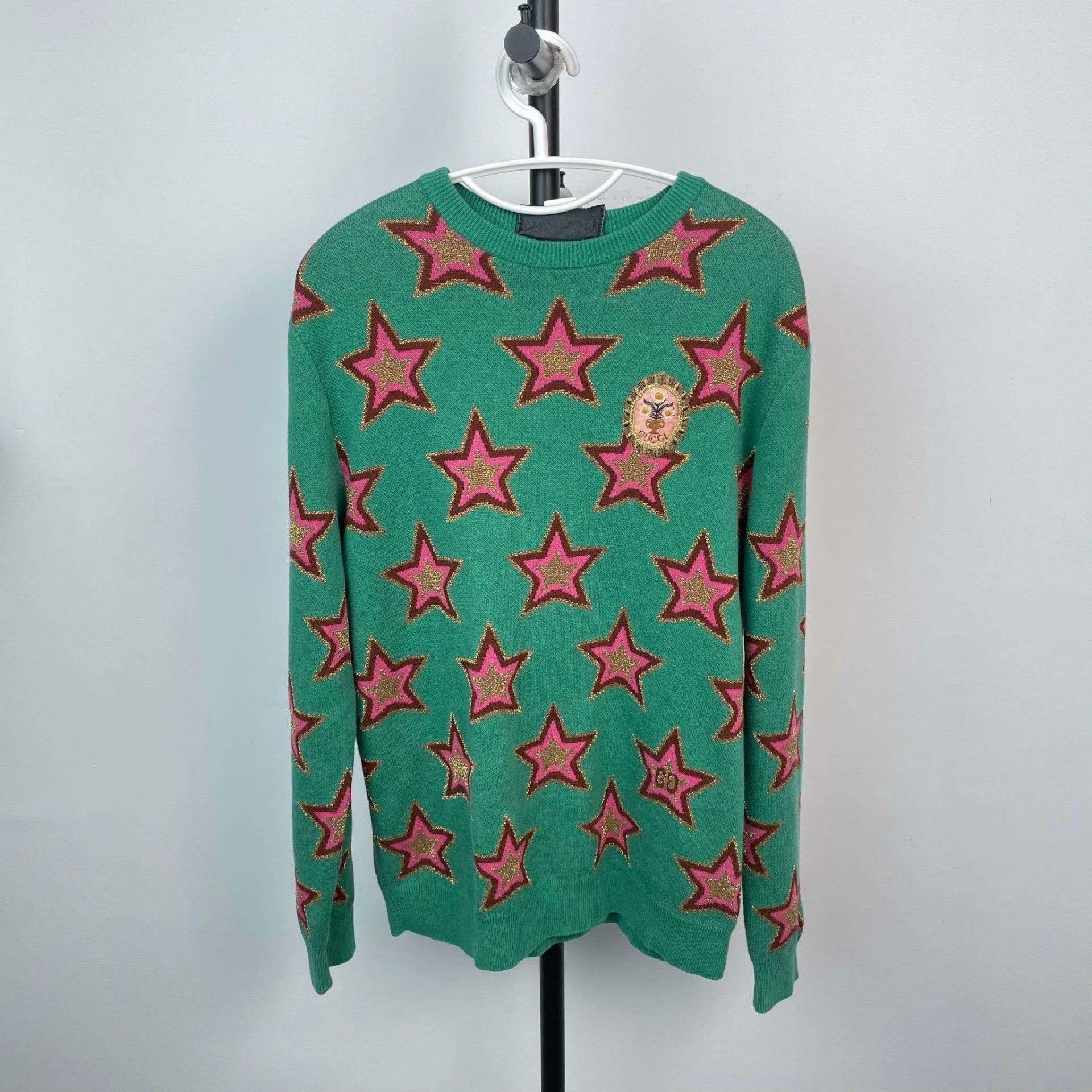 Gucci Gucci Green Sweater S Women Size S / US 4 / IT 40 - 1 Thumbnail