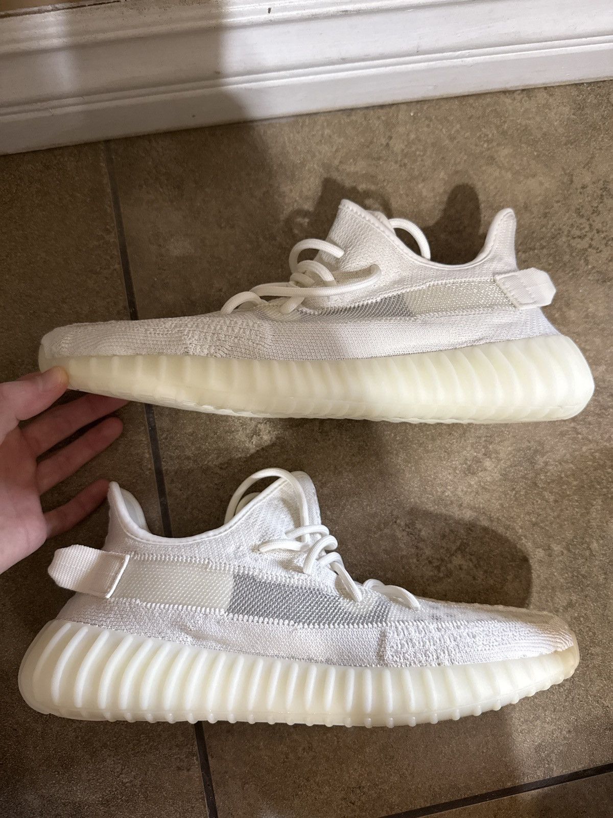 Yeezy Yeezy Boost 350 V2 Bone Size US 10 / EU 43 - 1 Thumbnail
