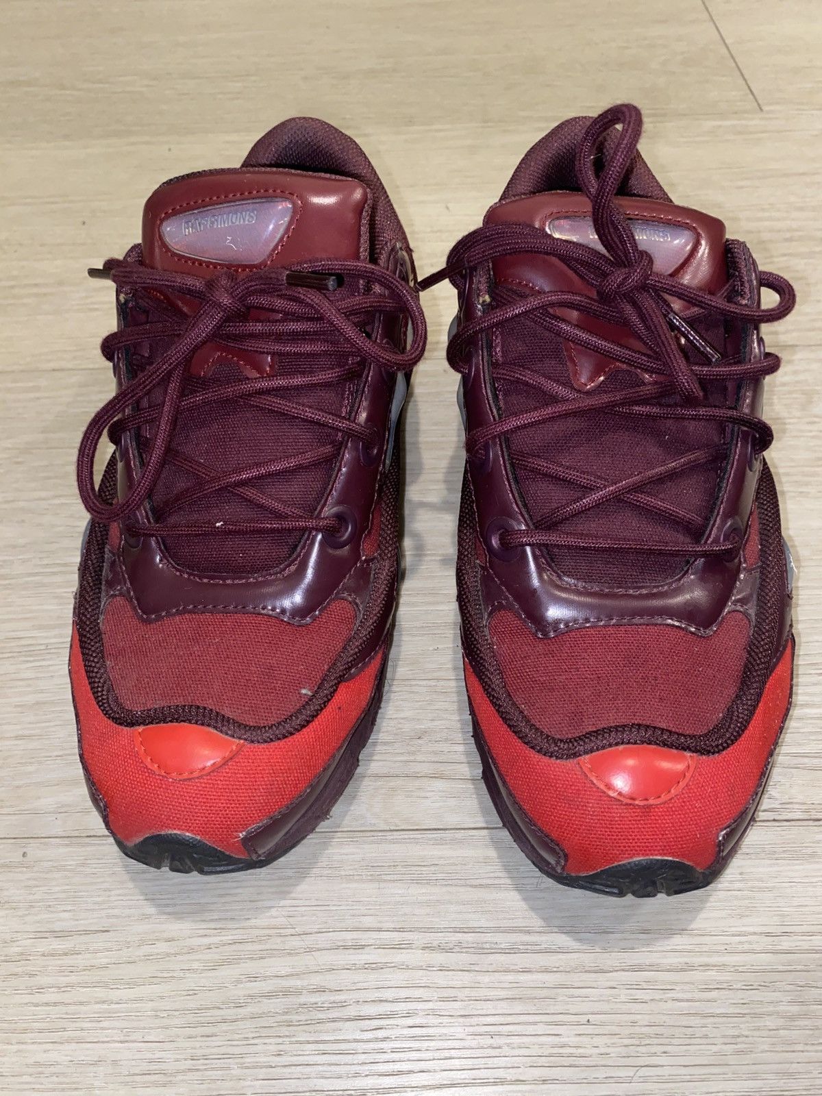 Adidas × Raf Simons Raf Simons Ozweego 2 Burgundy Size US 7.5 / EU 40-41 - 4 Thumbnail