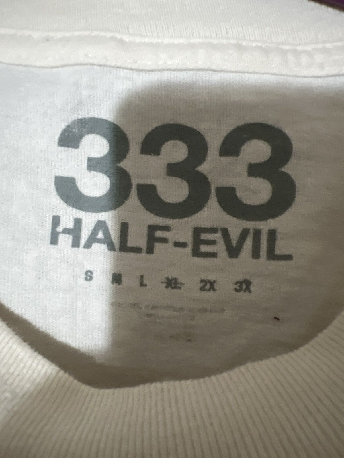 Half Evil Half evil 333 Cream tshirt Size US XL / EU 56 / 4 - 2 Thumbnail