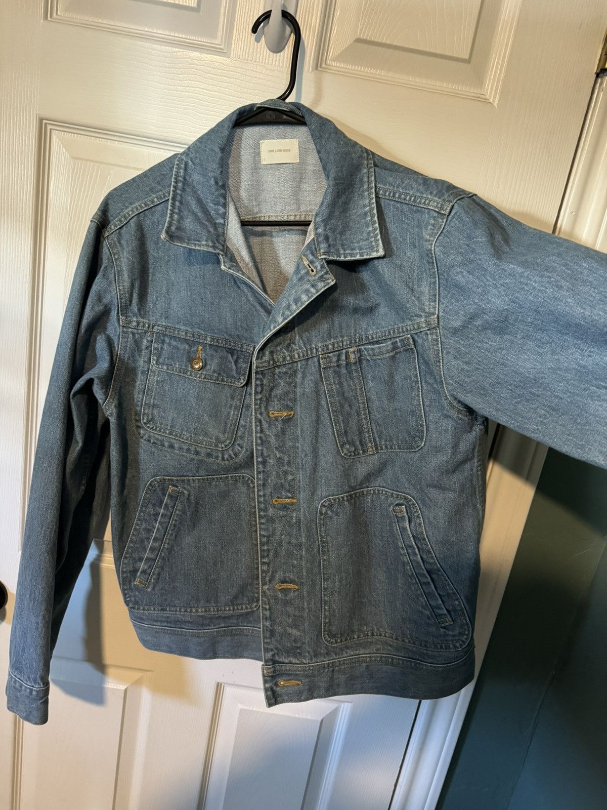 Aime Leon Dore Japanese Selvedge Denim Jacket | Grailed