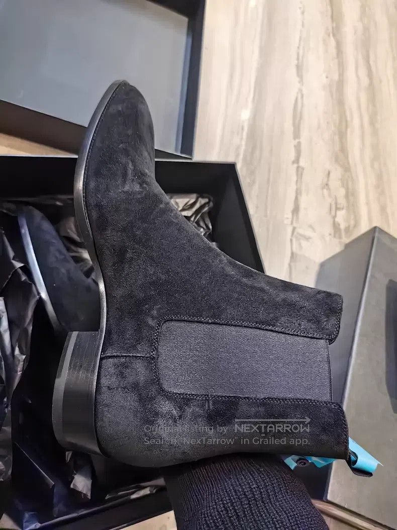 Saint Laurent Paris Saint Laurent Paris Black short boots i Size US 12 / EU 45 - 4 Thumbnail