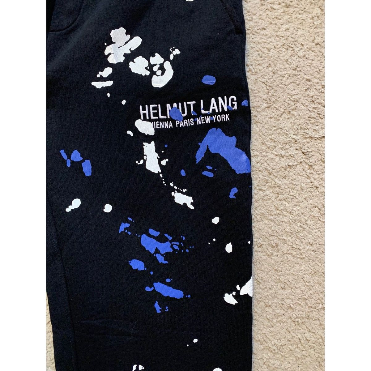 Helmut Lang HELMUT LANG PAINT SPLATTER SWEATPANTS Size US 32 / EU 48 - 6 Thumbnail