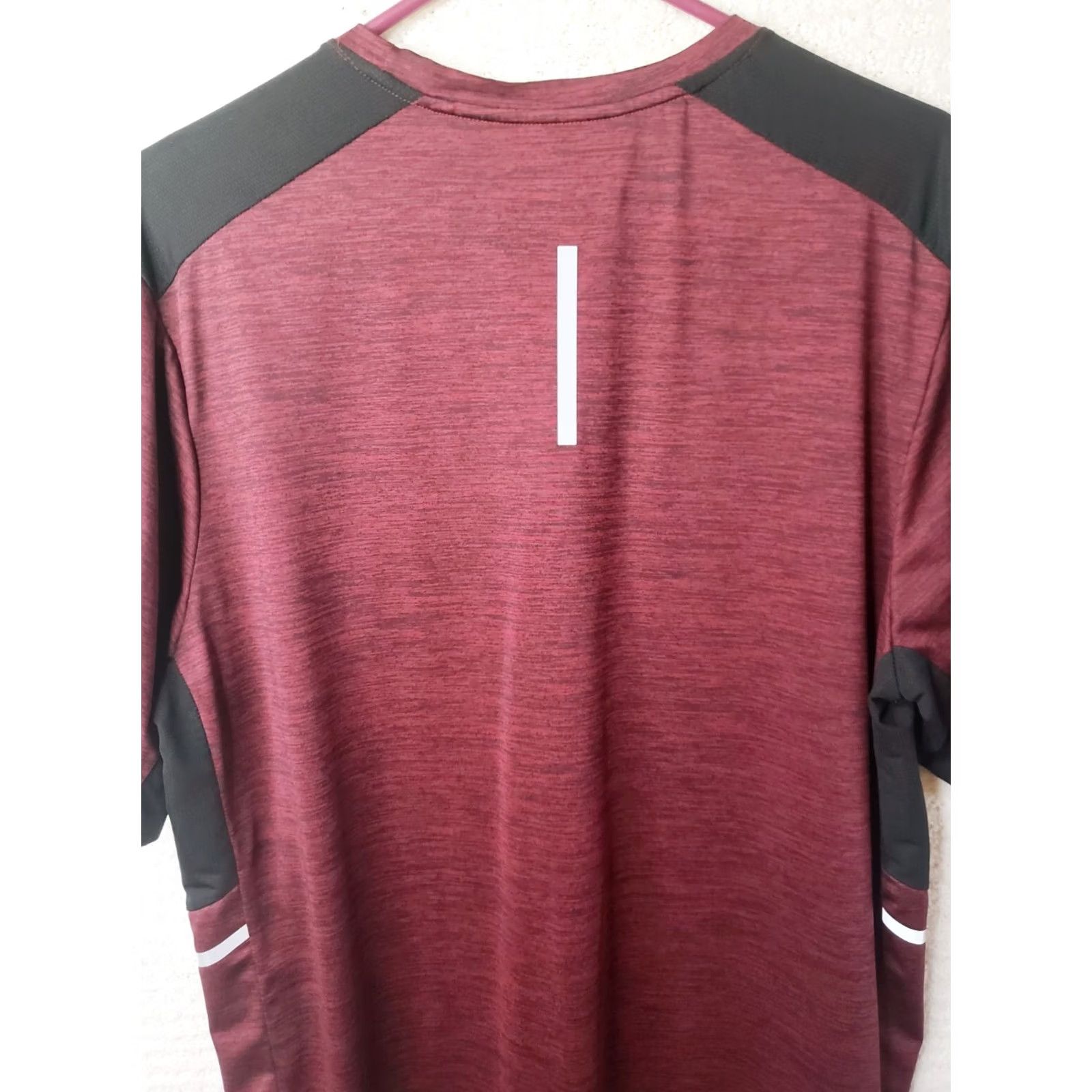 Vintage Liberty Pro Mens XL Short Sleeve Signature Athletic Tee Burgundy Black Polyester Tee Size US 36 / EU 52 - 7 Thumbnail