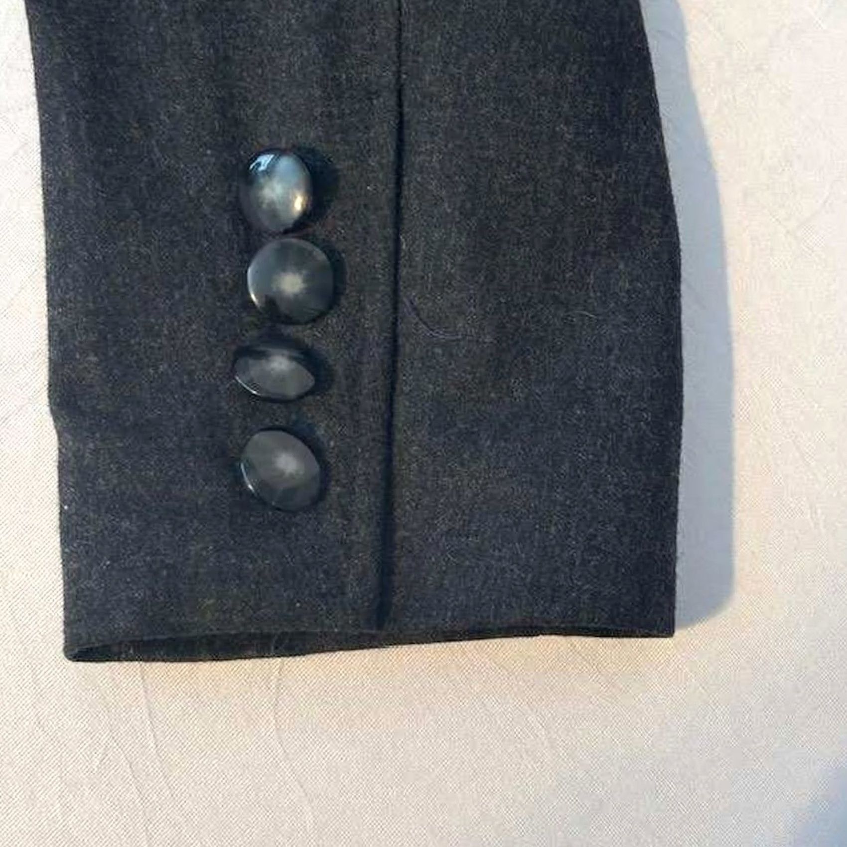 Talbots Vintage Talbots Black Wool Blazer Jacket - Womens Size 8 Size M / US 6-8 / IT 42-44 - 6 Thumbnail