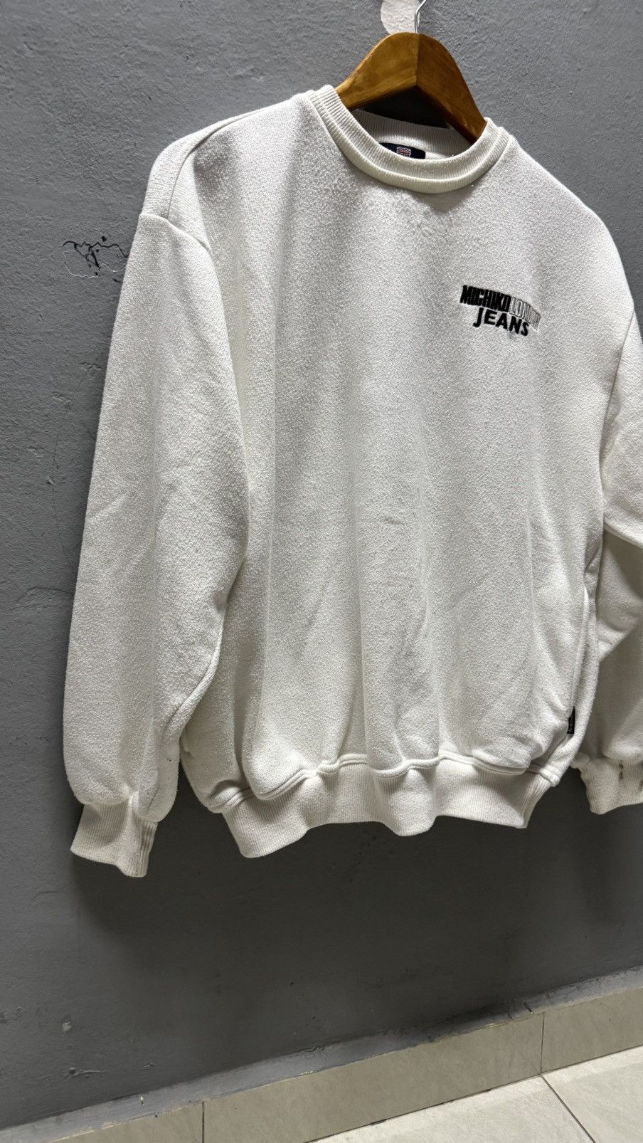 Japanese Brand × Michiko Koshino London × Vintage Sweatshirt Michiko London Jeans Size US L / EU 52-54 / 3 - 2 Thumbnail
