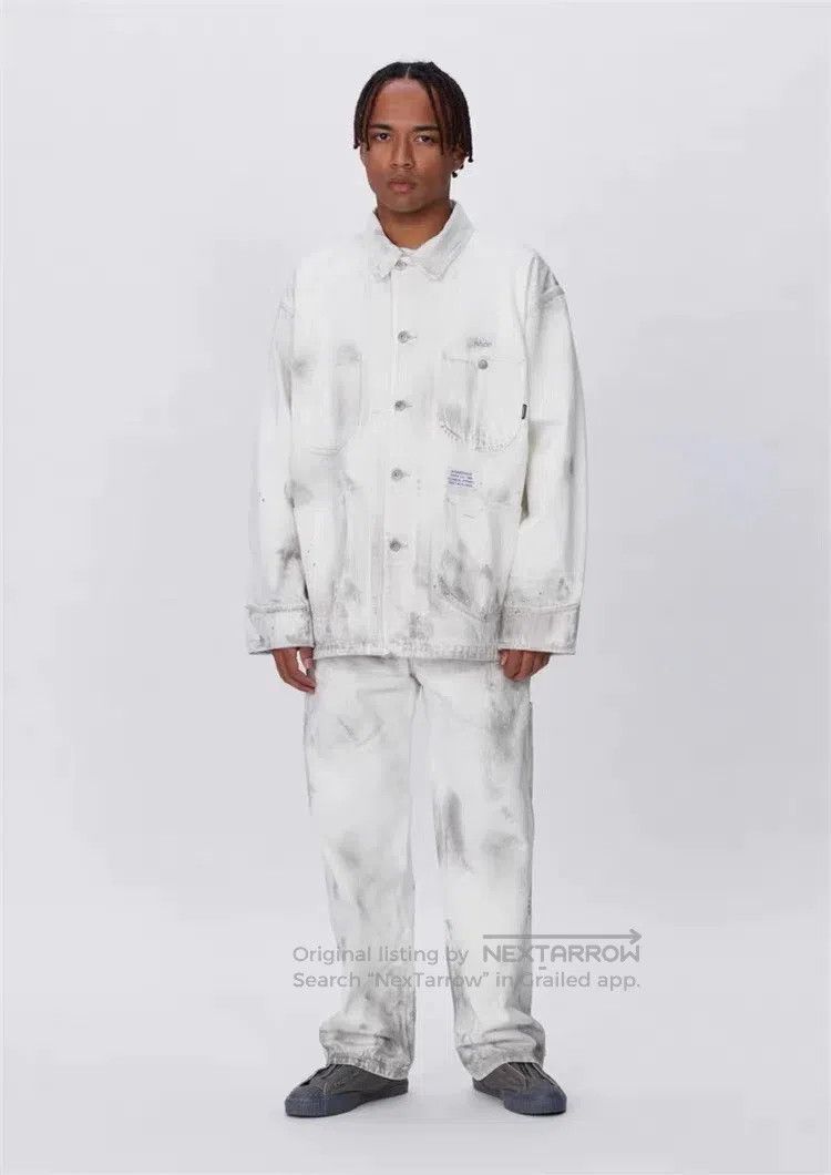 Neighborhood Neighborhood Distressed Workwear Washed Jacket Size US M / EU 48-50 / 2 - 1 Thumbnail