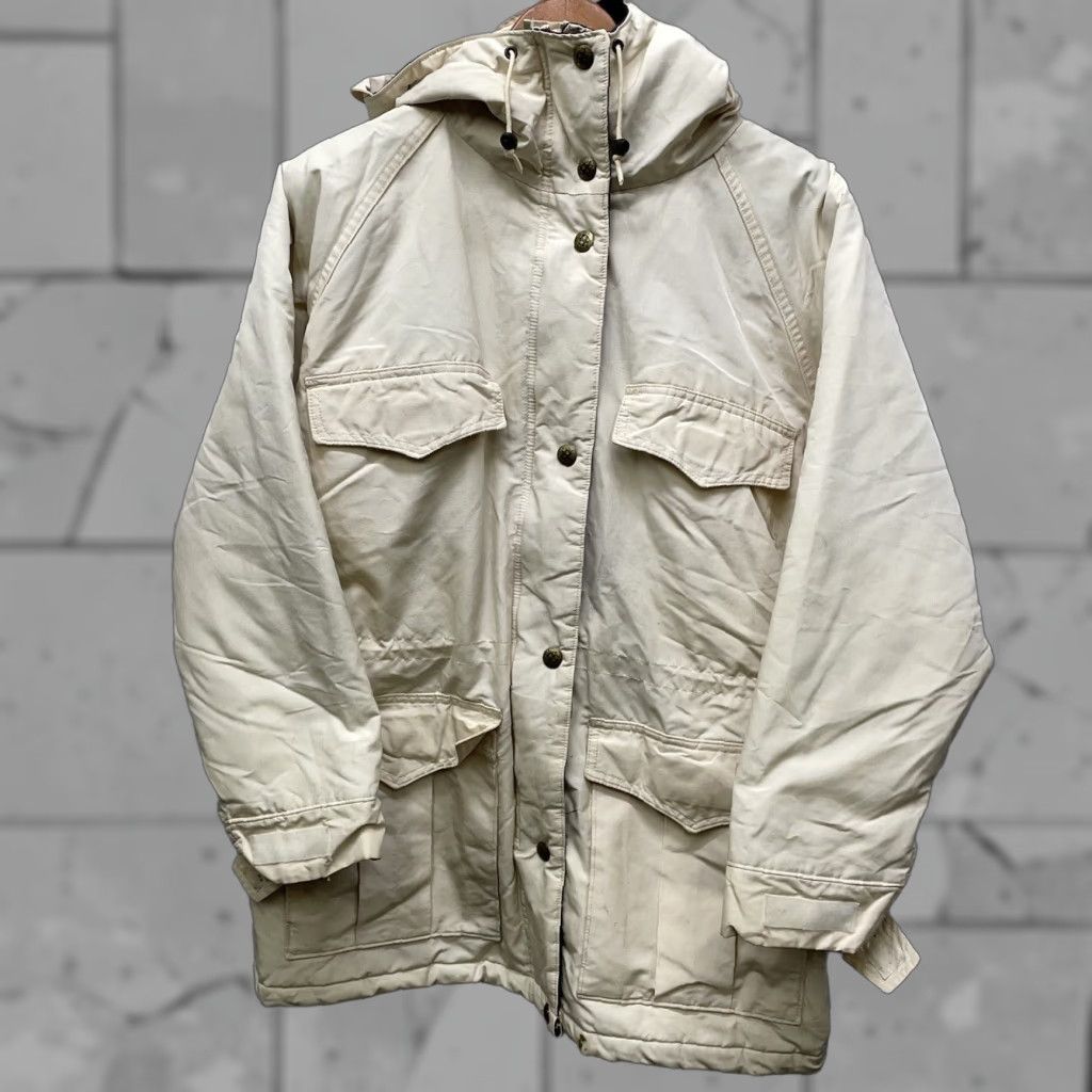 Vintage VTG WoolRich Wool blend Lining zip-up heavy Parka Womens Size M USA Jacket Parka Woolrich Beige Women M Woolrich USA Lined Size M / US 6-8 / IT 42-44 - 1 Thumbnail