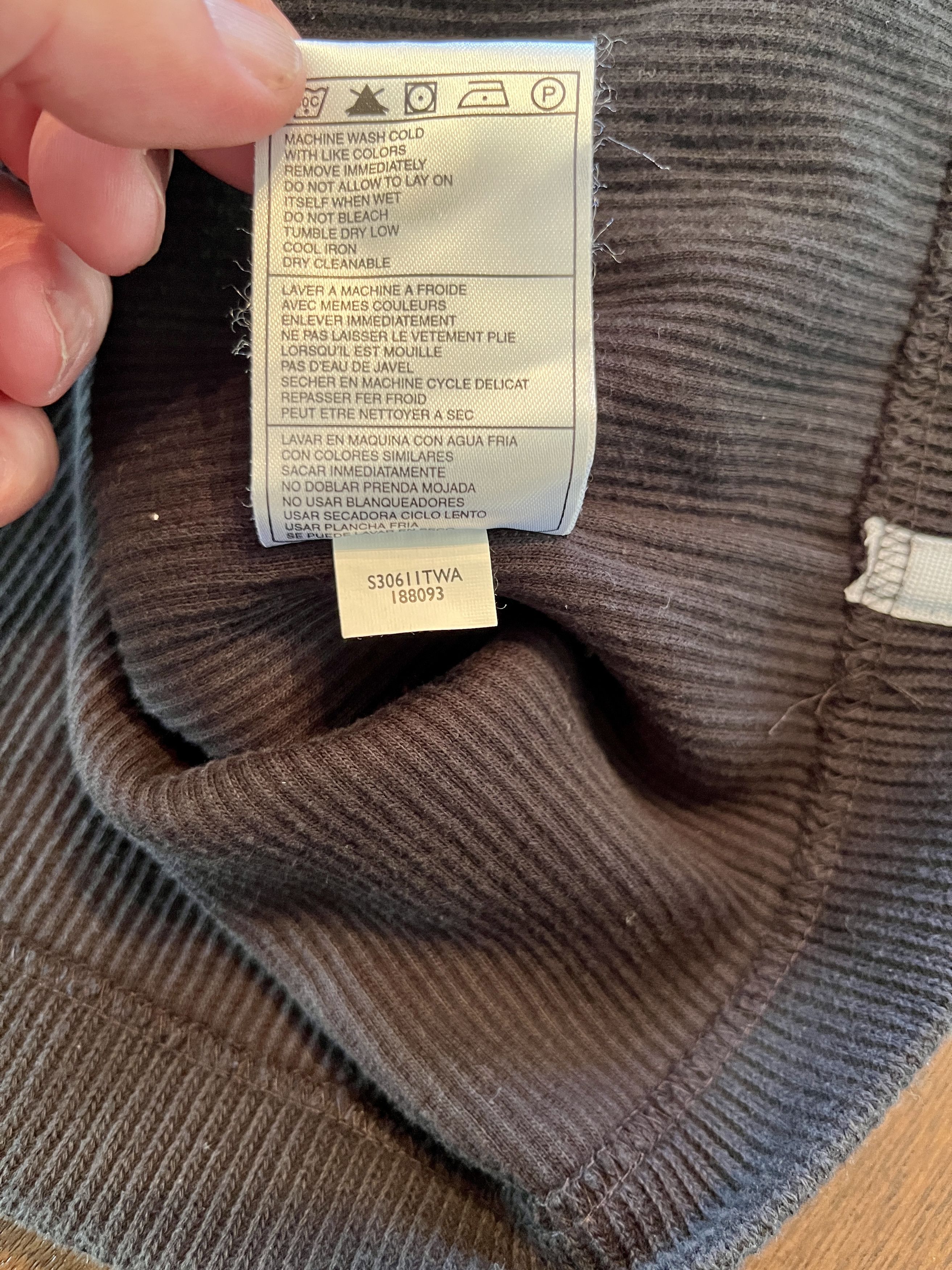 Jordan Brand Vintage Air Jordan Jumpman Ribbed Henley XXL (Fits like XL) Size US XL / EU 56 / 4 - 5 Thumbnail