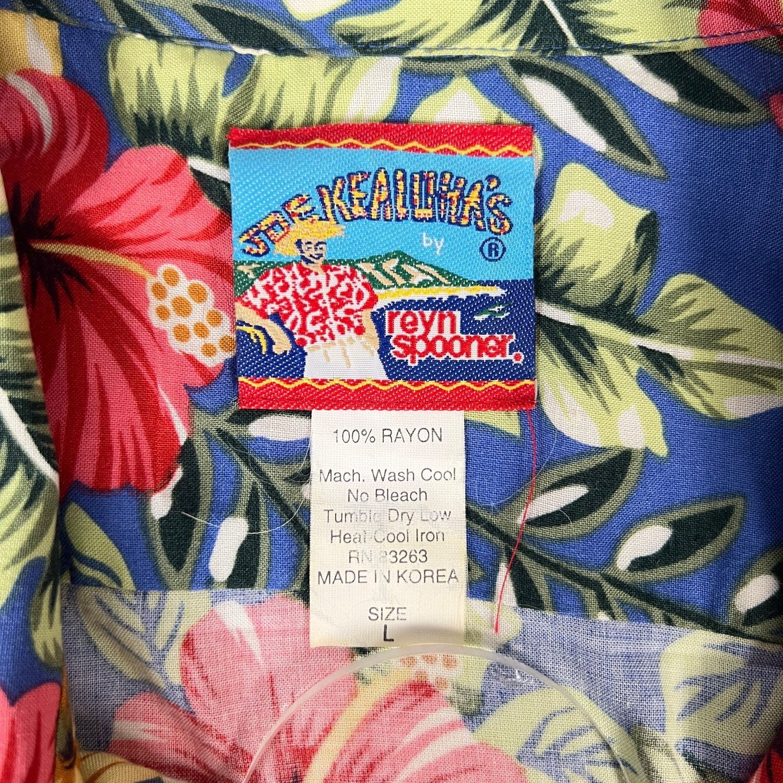 Reyn Spooner Reyn Spooner Joe Kealoha Mens Vtg Hawaiian Shirt size Large Size US L / EU 52-54 / 3 - 4 Thumbnail