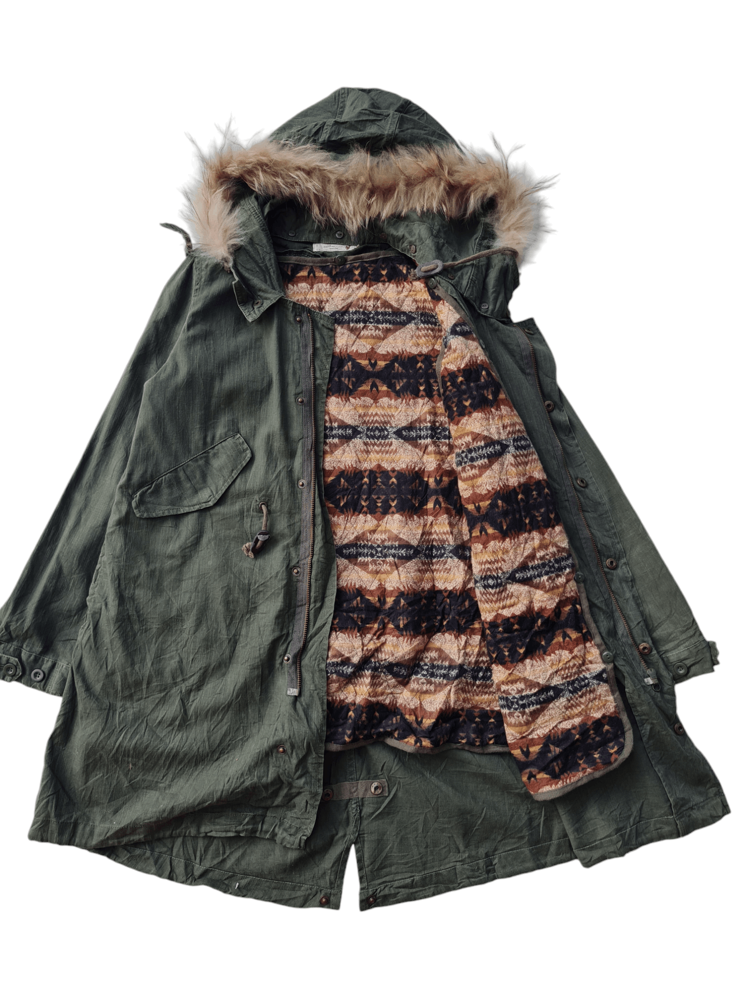 Japanese Brand × Vintage Earth And Tecnology Vintage Jacket Fur Size US M / EU 48-50 / 2 - 3 Thumbnail