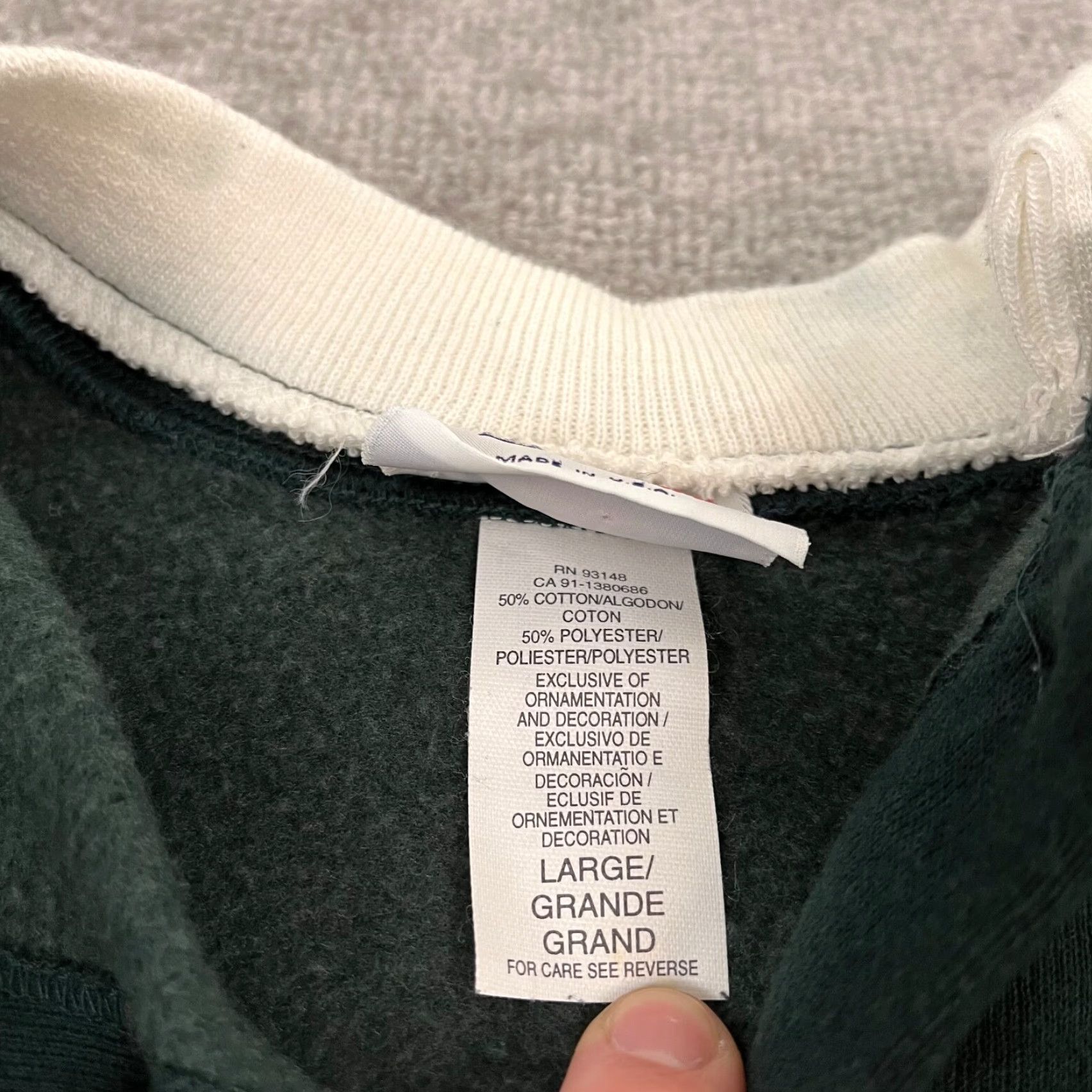 Vintage VINTAGE Morning Sun Cardigan Sweater Women's Large Green Christmas Tree Rabbit Bird Nature Knit Crew Neck Long Sleeve 90s Animals Size L / US 10 / IT 46 - 5 Thumbnail