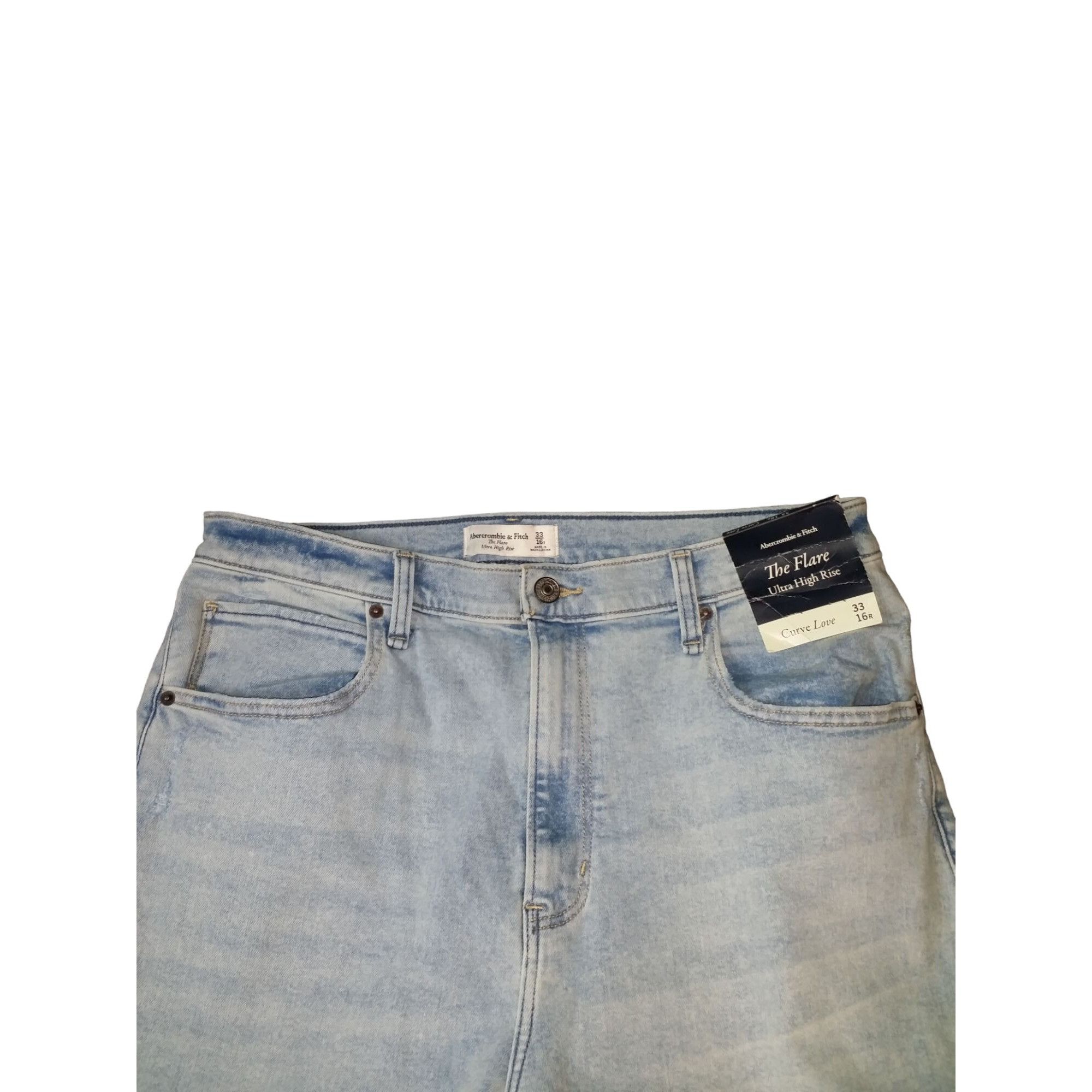 Abercrombie & Fitch Abercrombie & Fitch Curve Love Jeans Women Sz 16 R